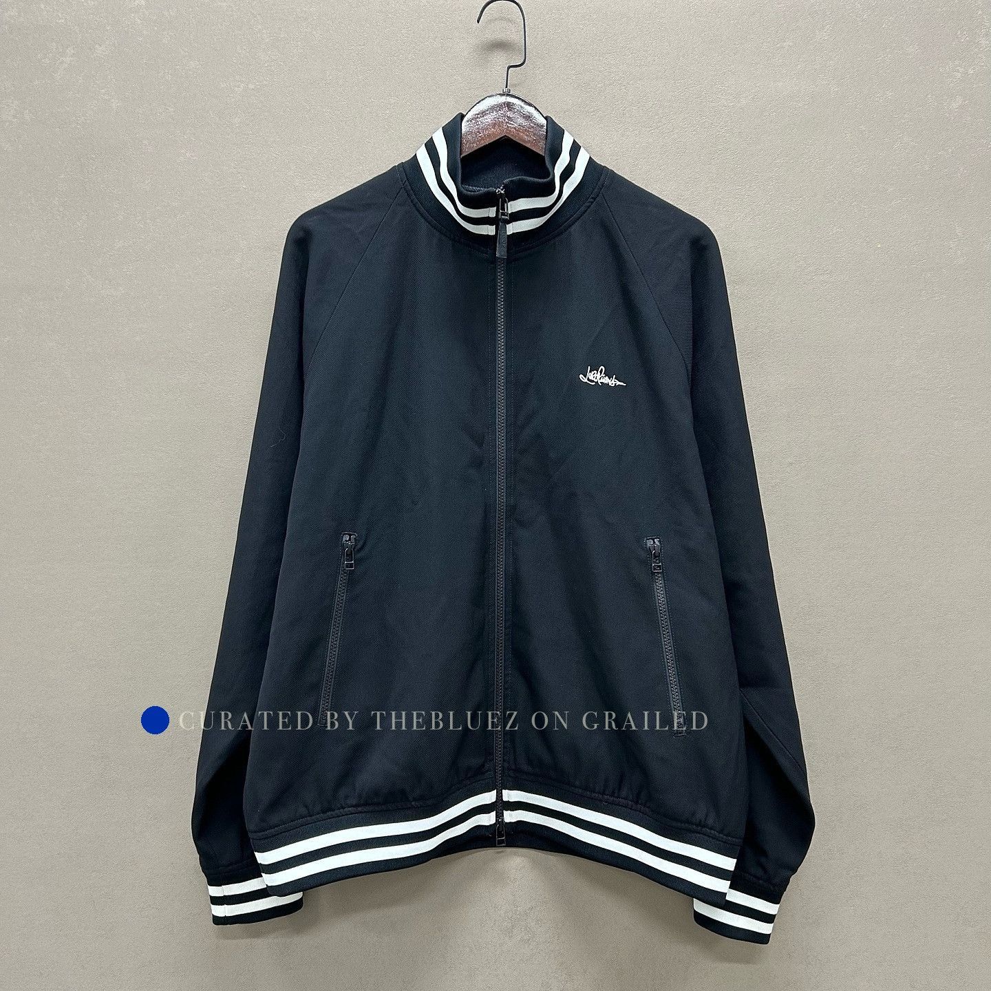 Loro Piana Lightweight Black Zip Jacket in Size L Size US L / EU 52-54 / 3 - 1 Thumbnail