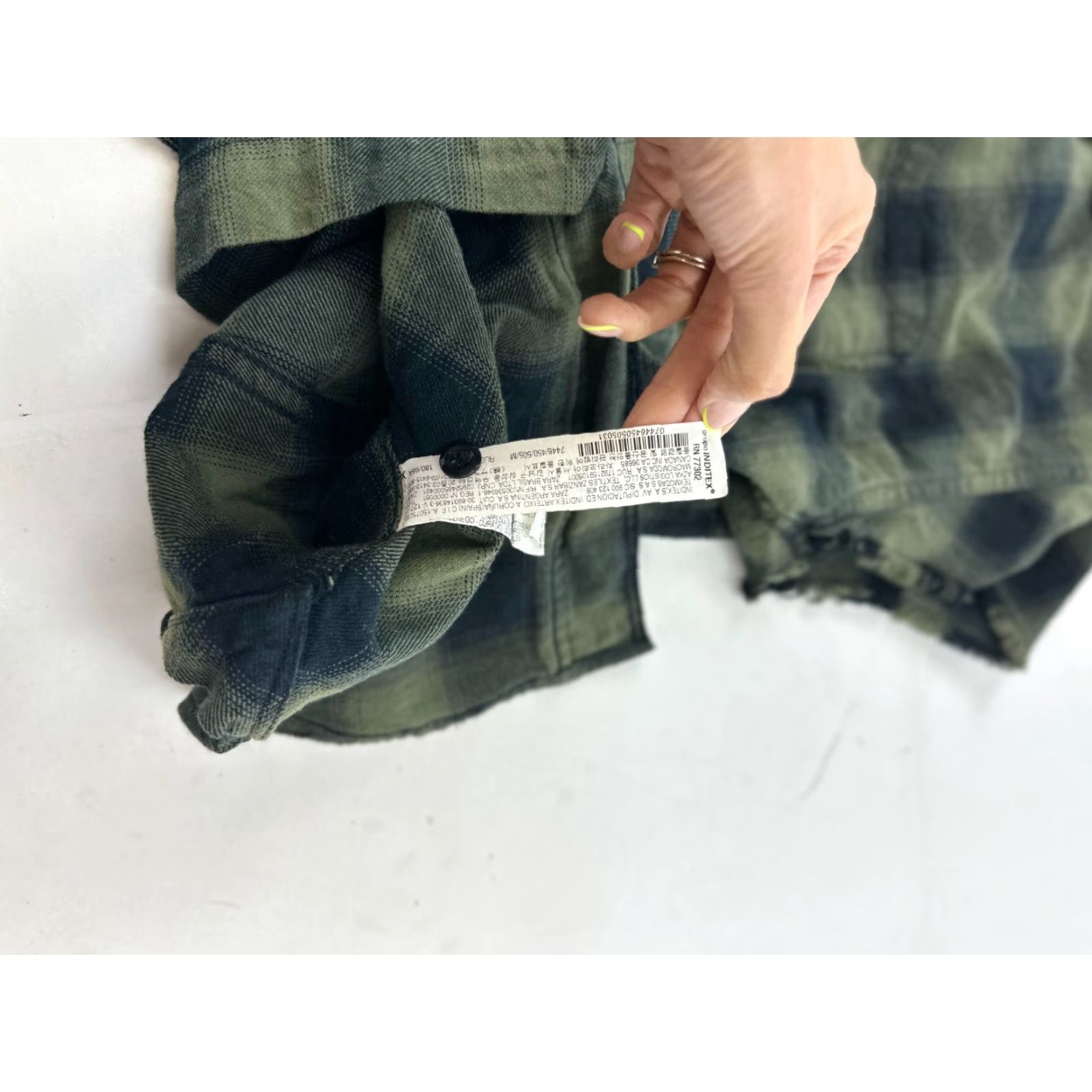 Vintage Original Denim 1975 Shirt Mens M Green Black Plaid Short Sleeve Button-Down Shirt Size US M / EU 48-50 / 2 - 6 Thumbnail