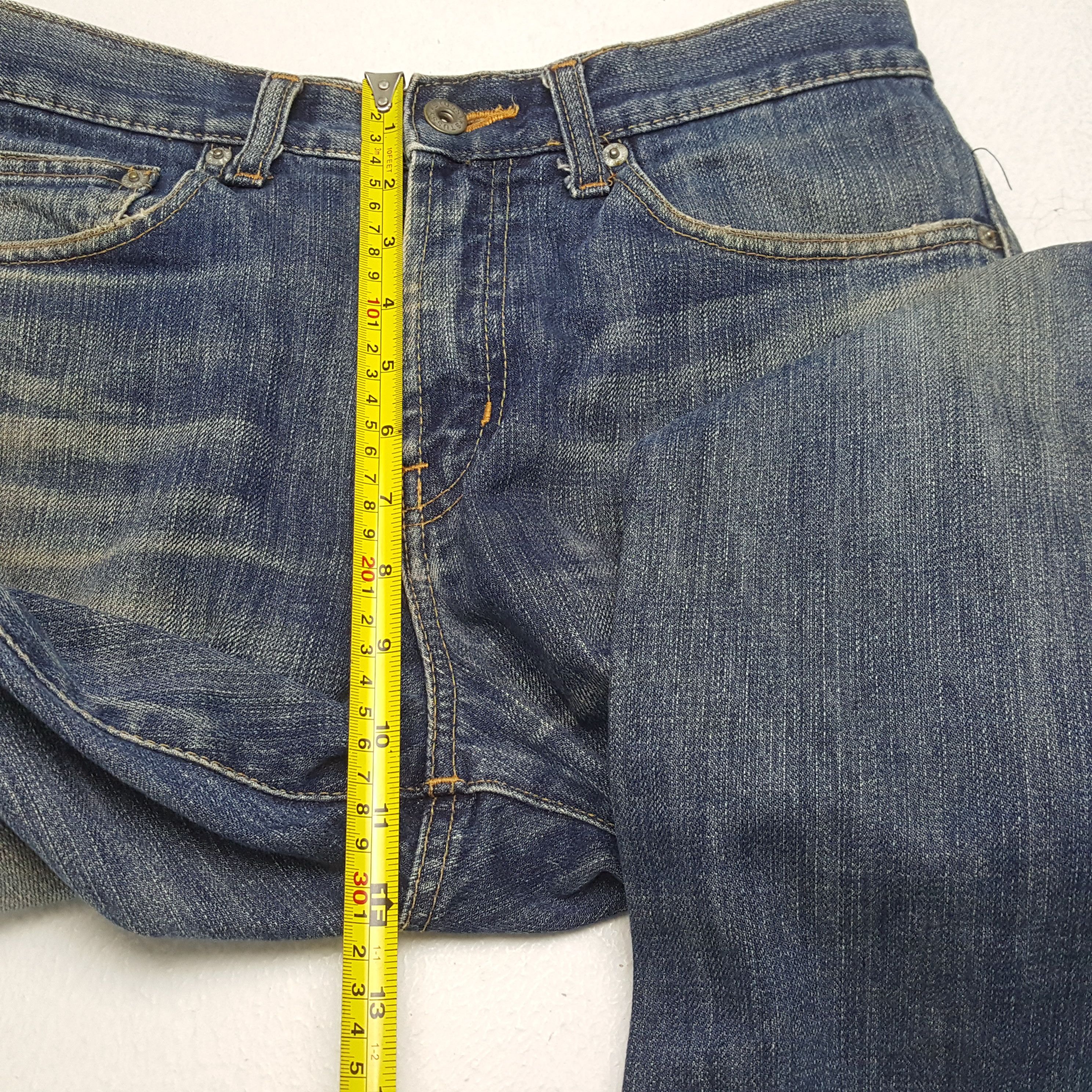 Stussy × Vintage Vintage STUSSY Streetwear Skateboard Style Big Logo Jeans Size US 30 / EU 46 - 8 Thumbnail