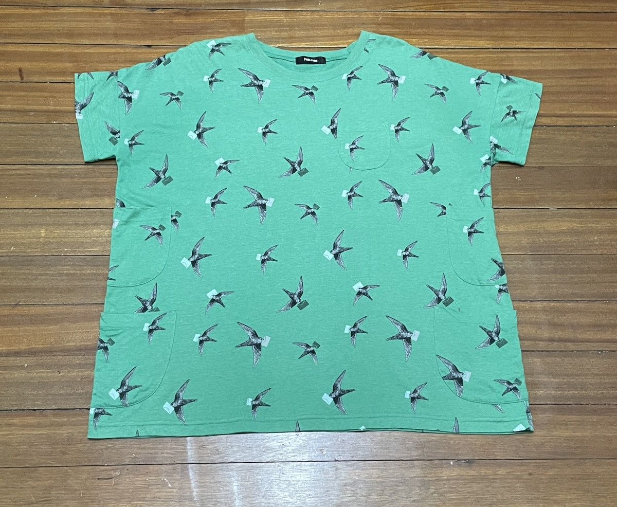 Issey Miyake × Japanese Brand × Ne-Net Very Rare Vintage Brand Ne-Net 4 Pocket Baggy T-shirt 2000s Size US XL / EU 56 / 4 - 1 Thumbnail