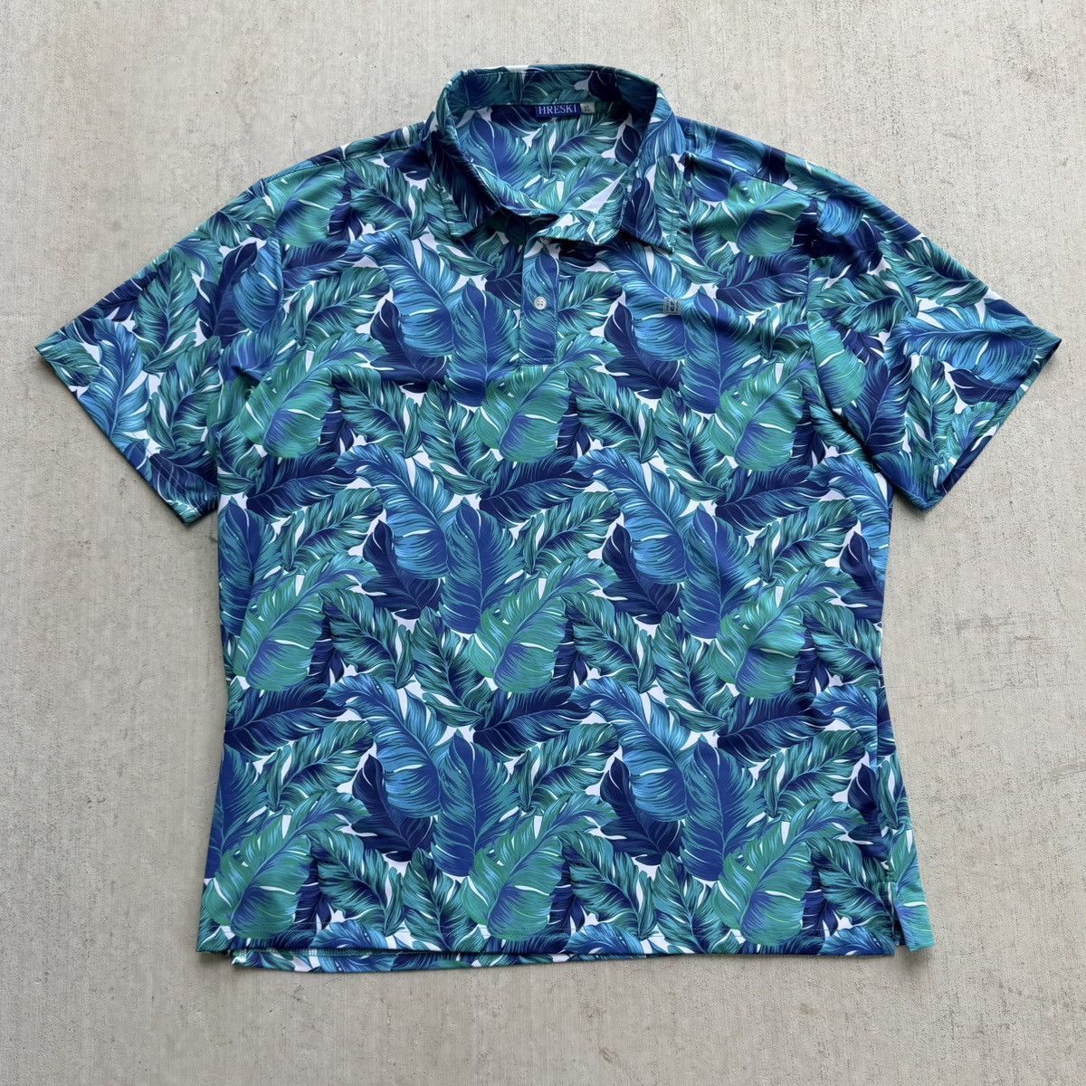 Other Hreski Golf Polo Shirt Floral All Over Print Size XL Size US XL / EU 56 / 4 - 1 Thumbnail