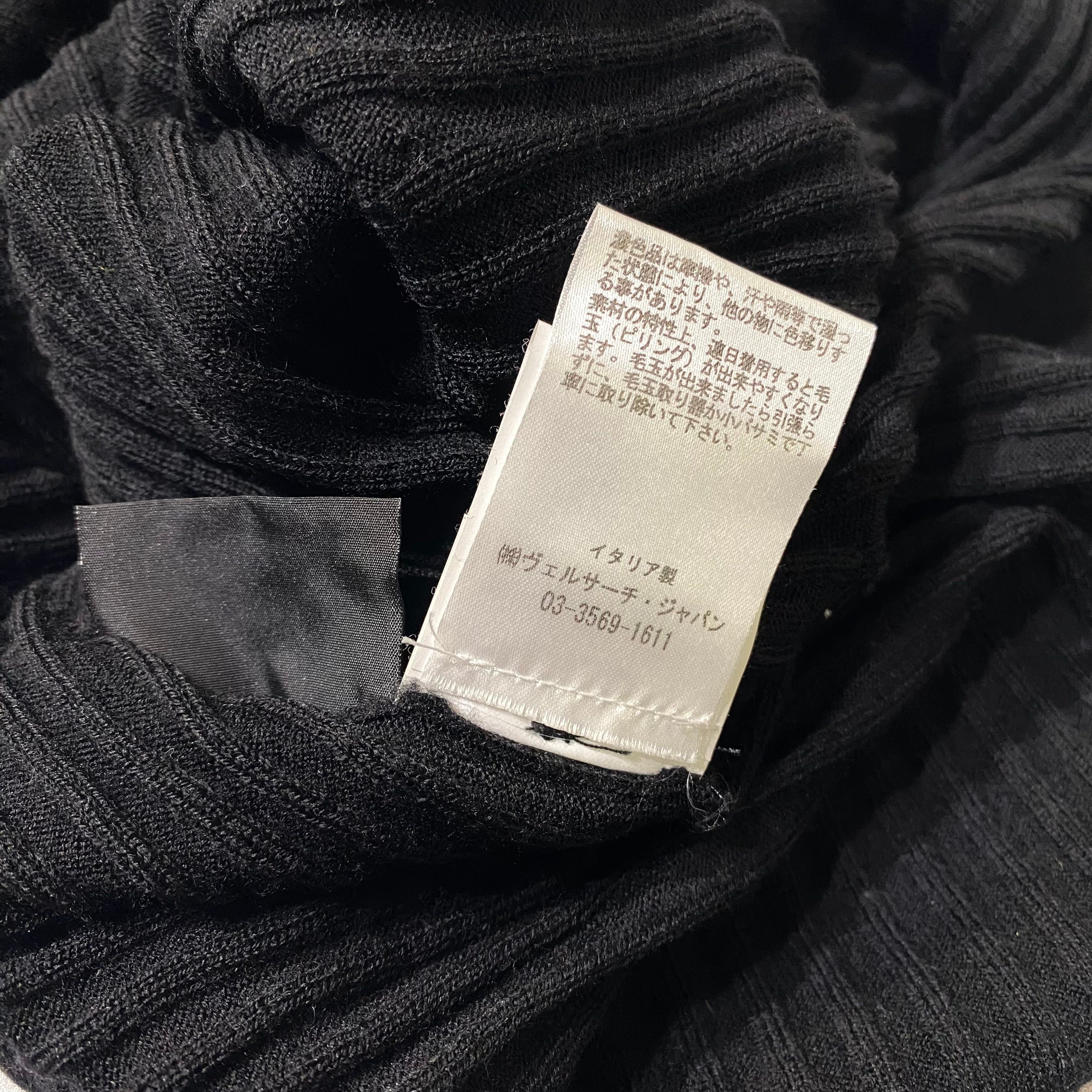 Versace VERSACE Wool 100% Tops Black Size M / US 6-8 / IT 42-44 - 8 Thumbnail