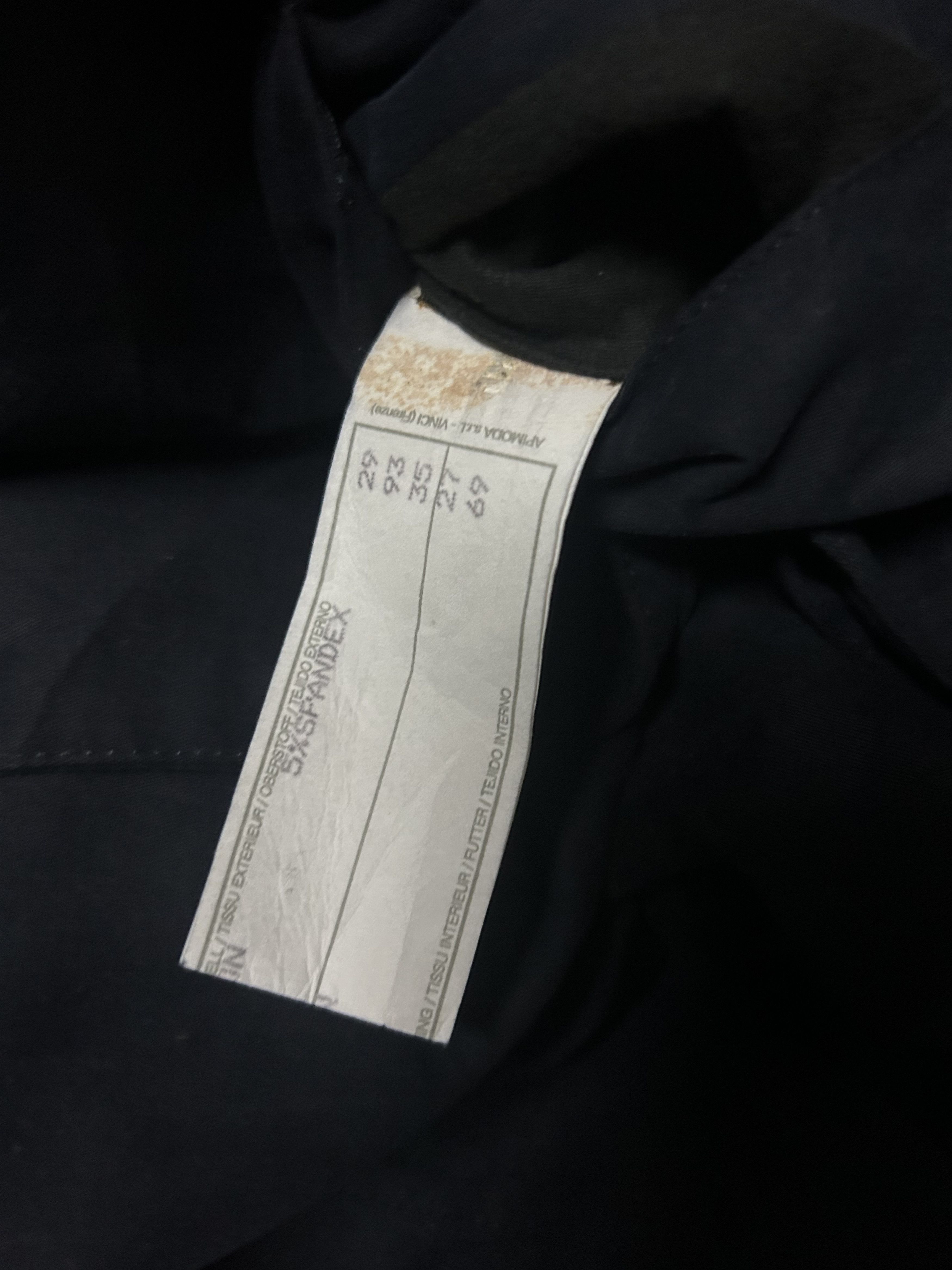 Giorgio Armani Giorgio Armani Long Trench Jacket Navy Blue Size US L / EU 52-54 / 3 - 10 Thumbnail