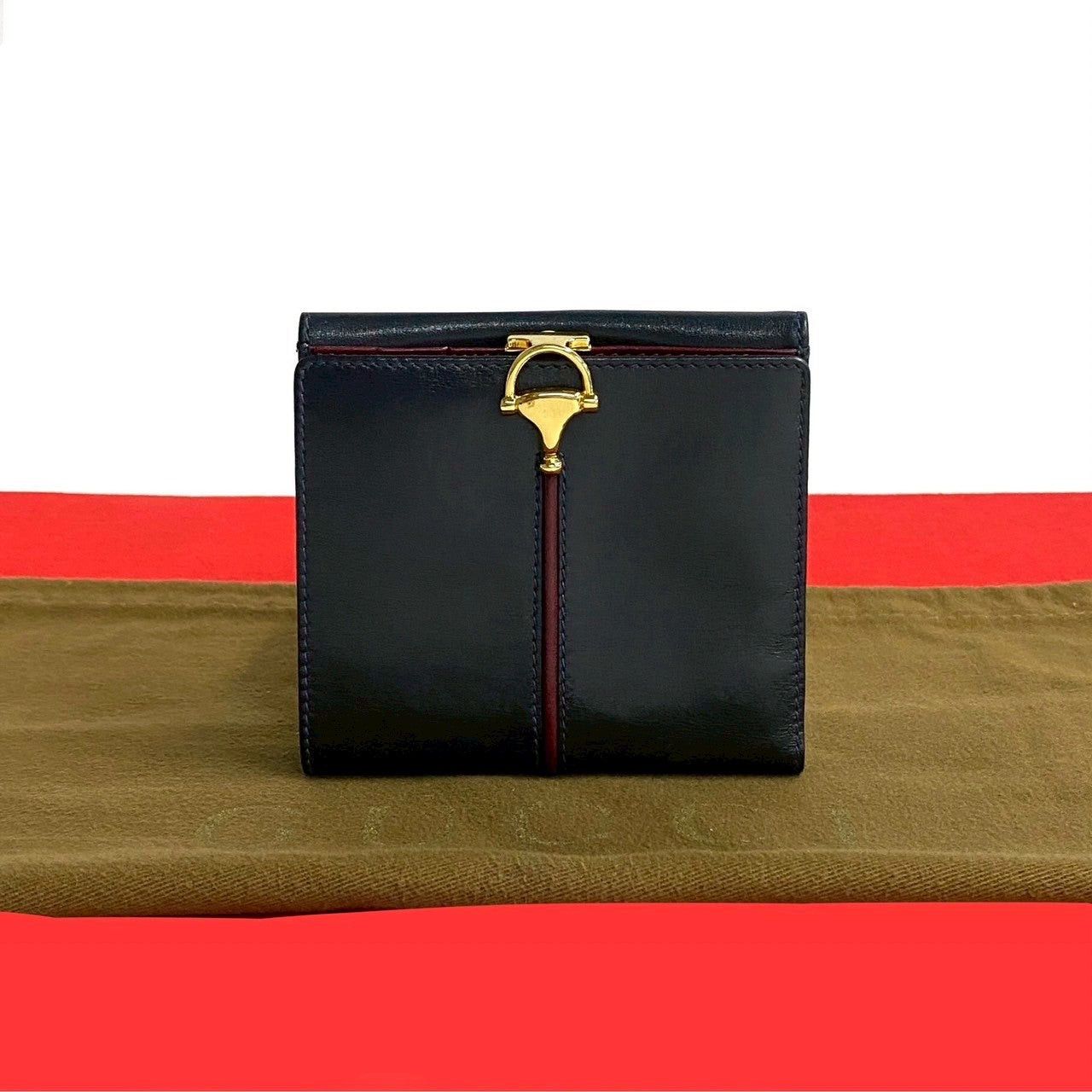 Gucci Gucci Blue Leather Size ONE SIZE - 1 Thumbnail