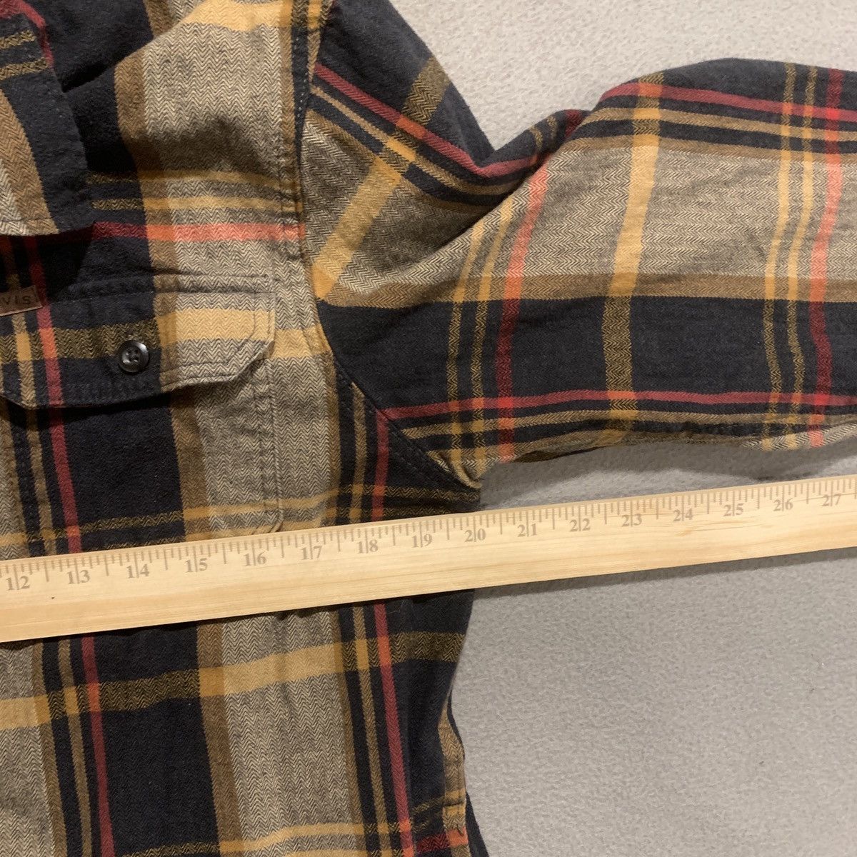 Orvis Orvis Mens Heavyweight Plaid Flannel Shirt Medium Cotton Size US M / EU 48-50 / 2 - 15 Thumbnail