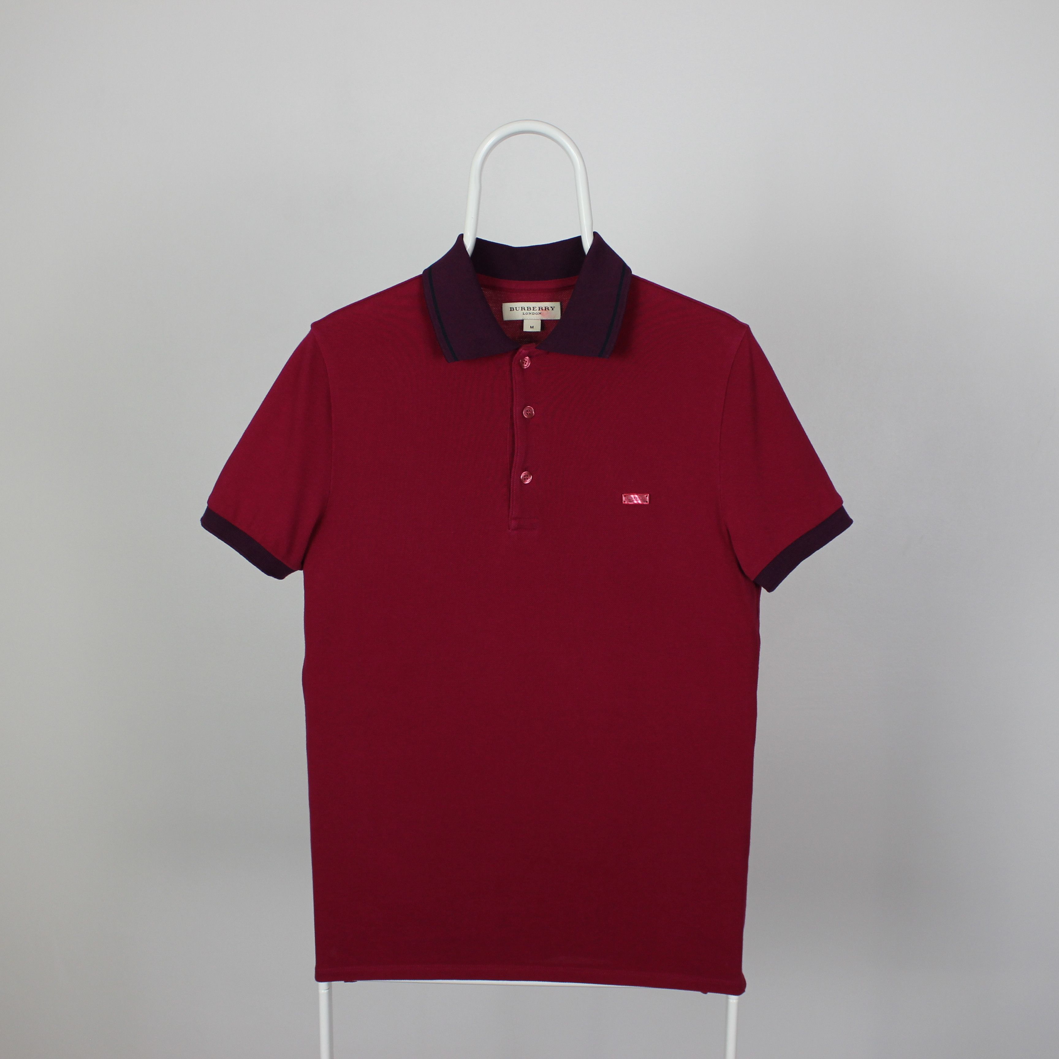 Burberry Burberry vintage polo shirt vintage M cotton Size US M / EU 48-50 / 2 - 2 Thumbnail