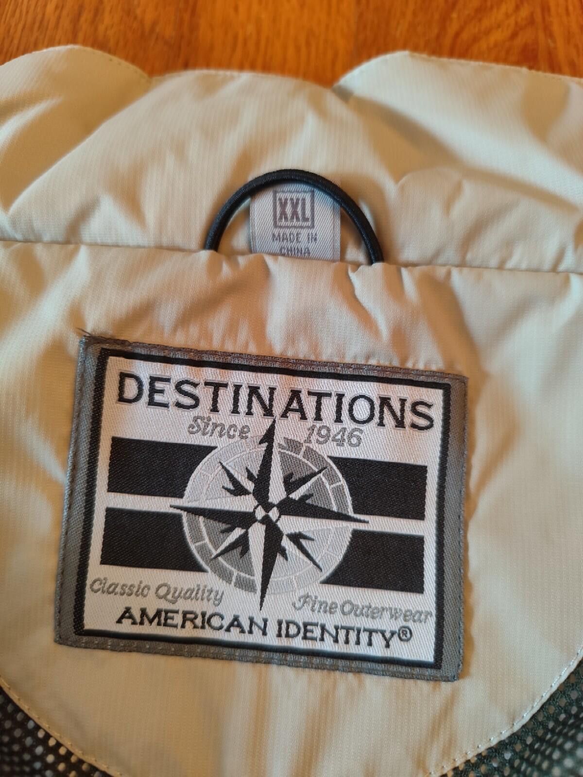 Other Destinations American Identity Men's Windbreaker Jacket XXL Size US XXL / EU 58 / 5 - 8 Thumbnail