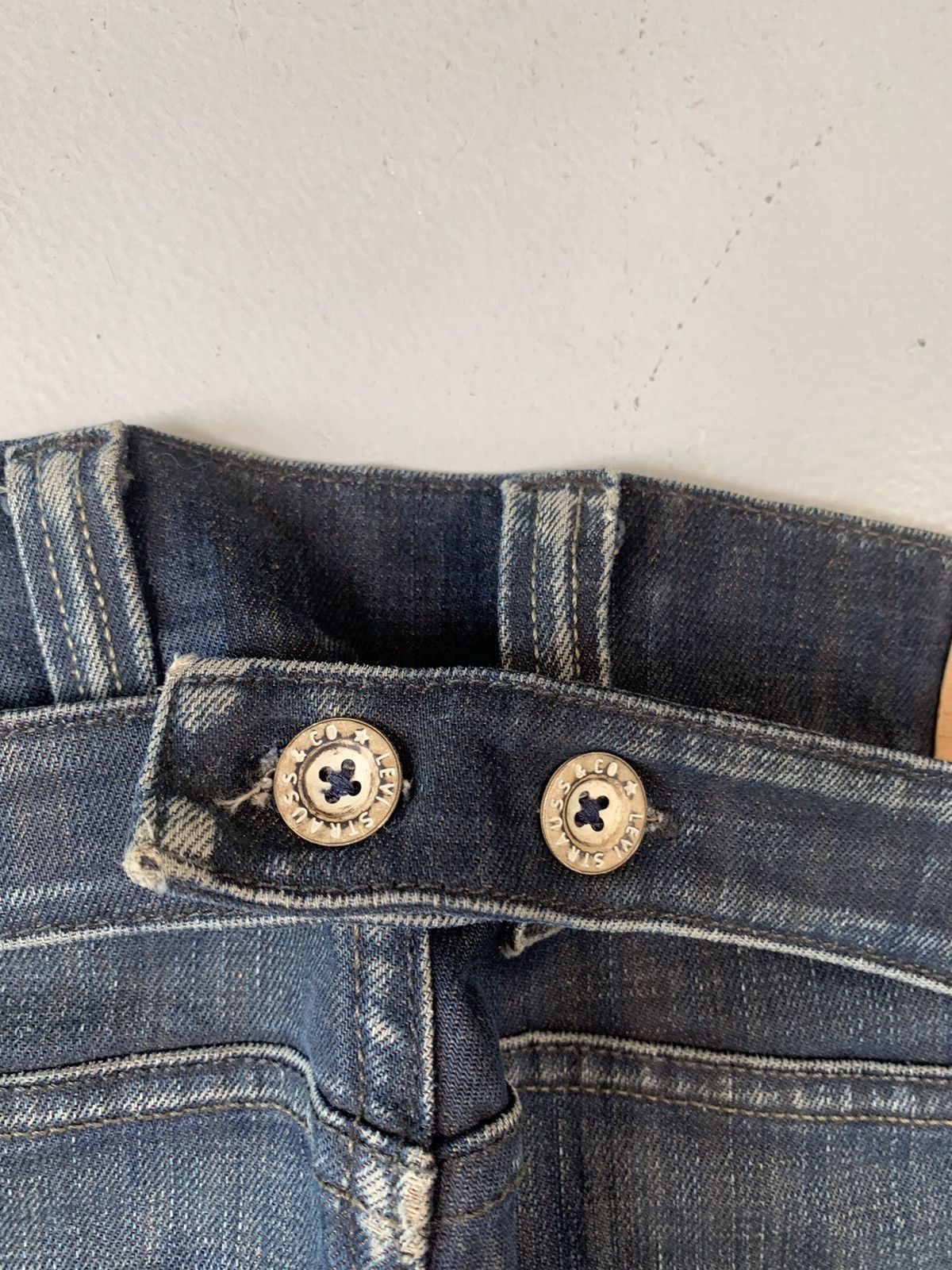 Levi's Vintage Levi’s buckle belt denim Size US 36 / EU 52 - 4 Thumbnail