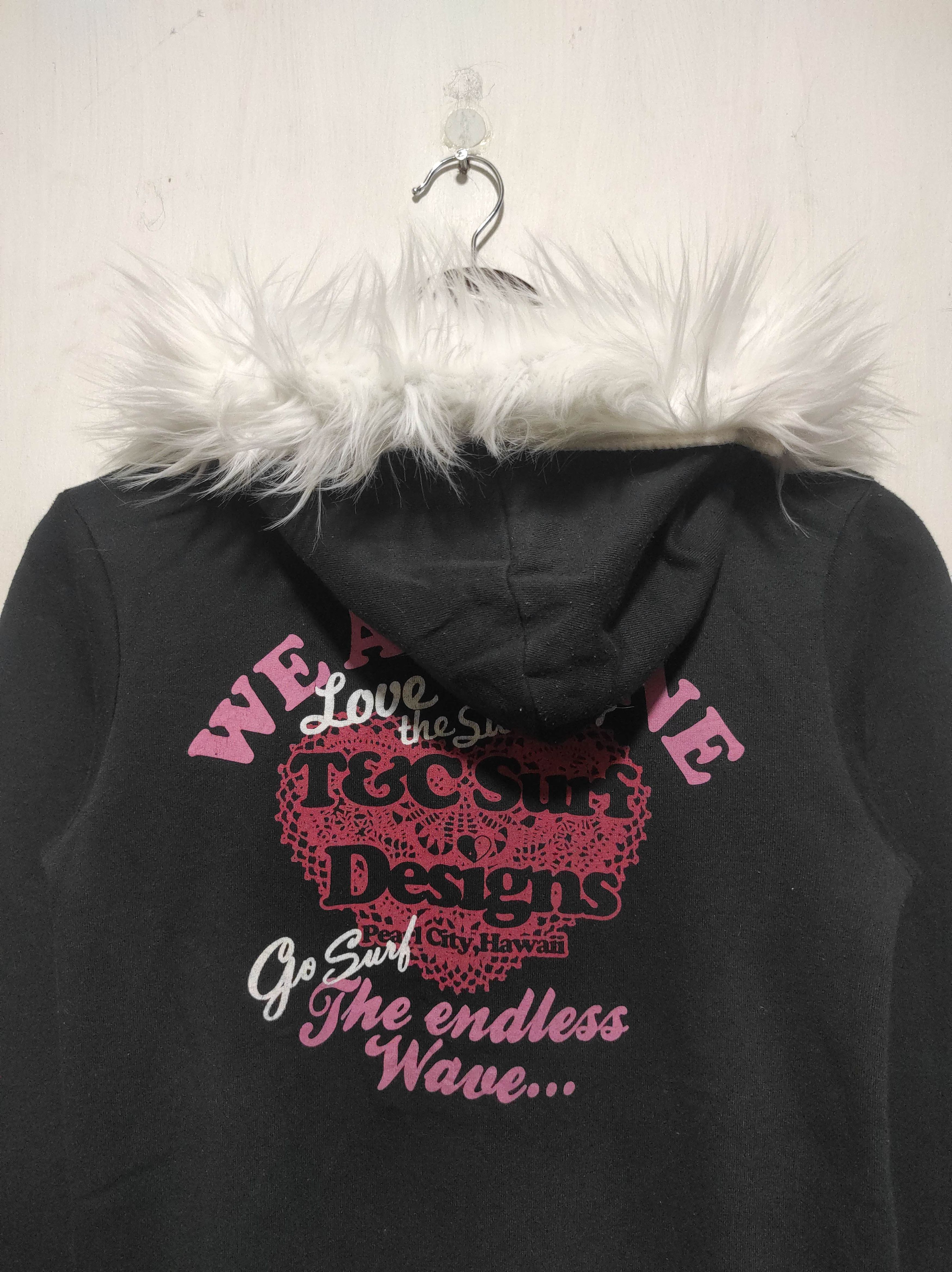 Hysteric Glamour T&C Surf Zip Fur Hoodie if6was9 LGB style Size S / US 4 / IT 40 - 14 Thumbnail