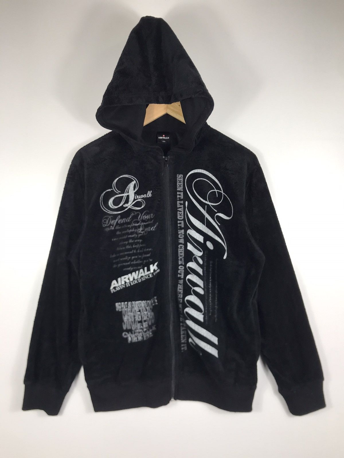 Airwalk ⚡️Vintage Airwalk Hooded Sweater Size US M / EU 48-50 / 2 - 1 Thumbnail