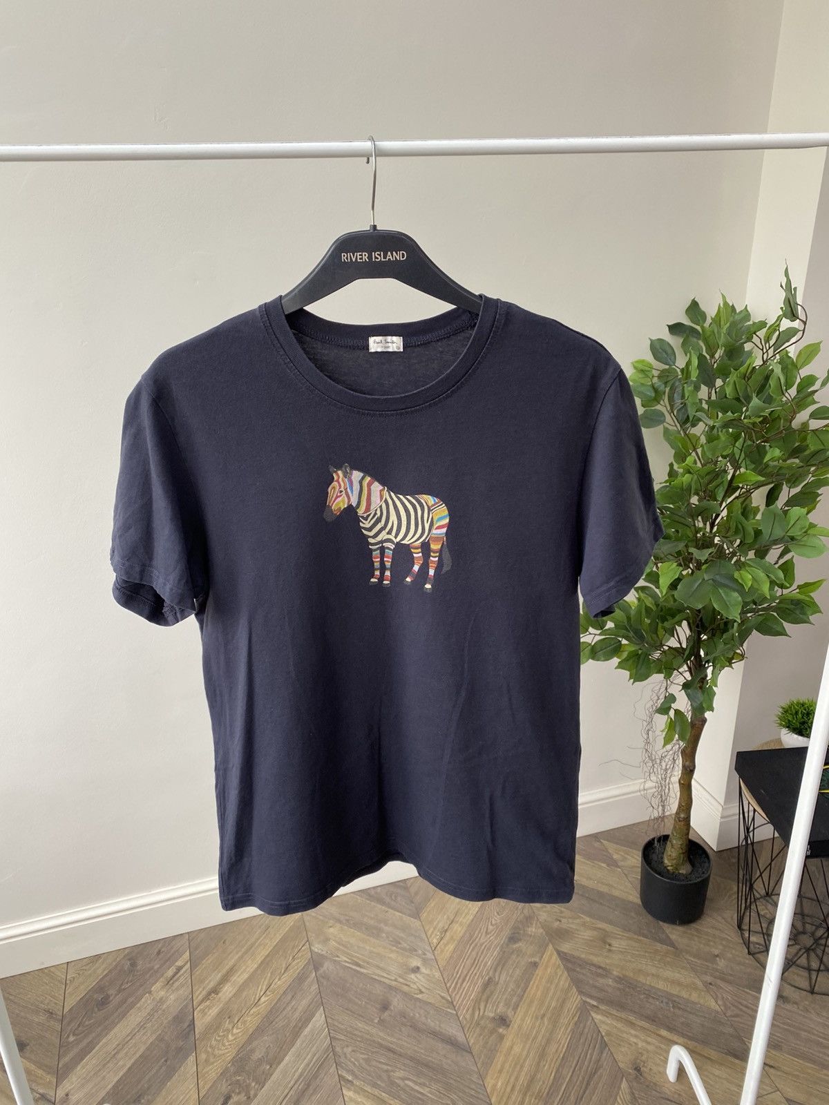 Designer × Paul Smith × Vintage Vintage Paul Smith Colourful Zebra Tee Size US S / EU 44-46 / 1 - 4 Thumbnail