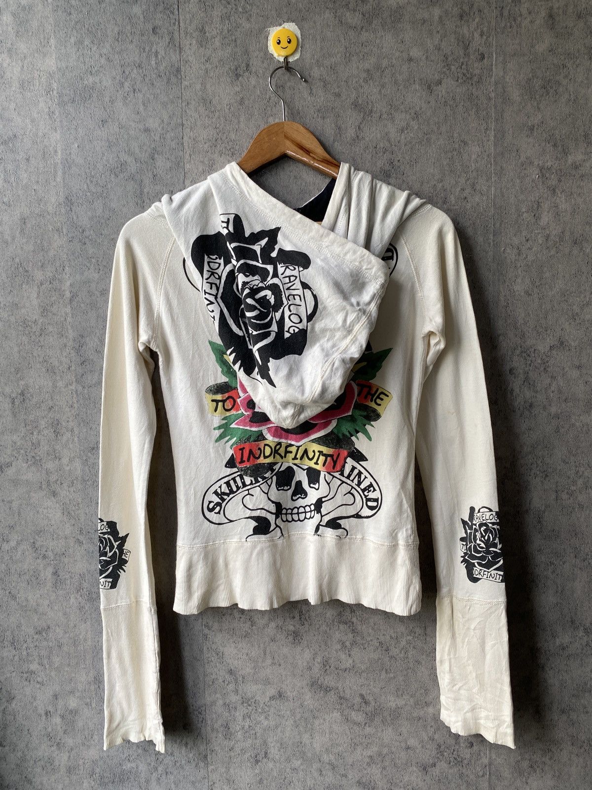 Japanese Brand 2000s d.i.a Japan Tattoo Design Hoodie Size US S / EU 44-46 / 1 - 4 Thumbnail