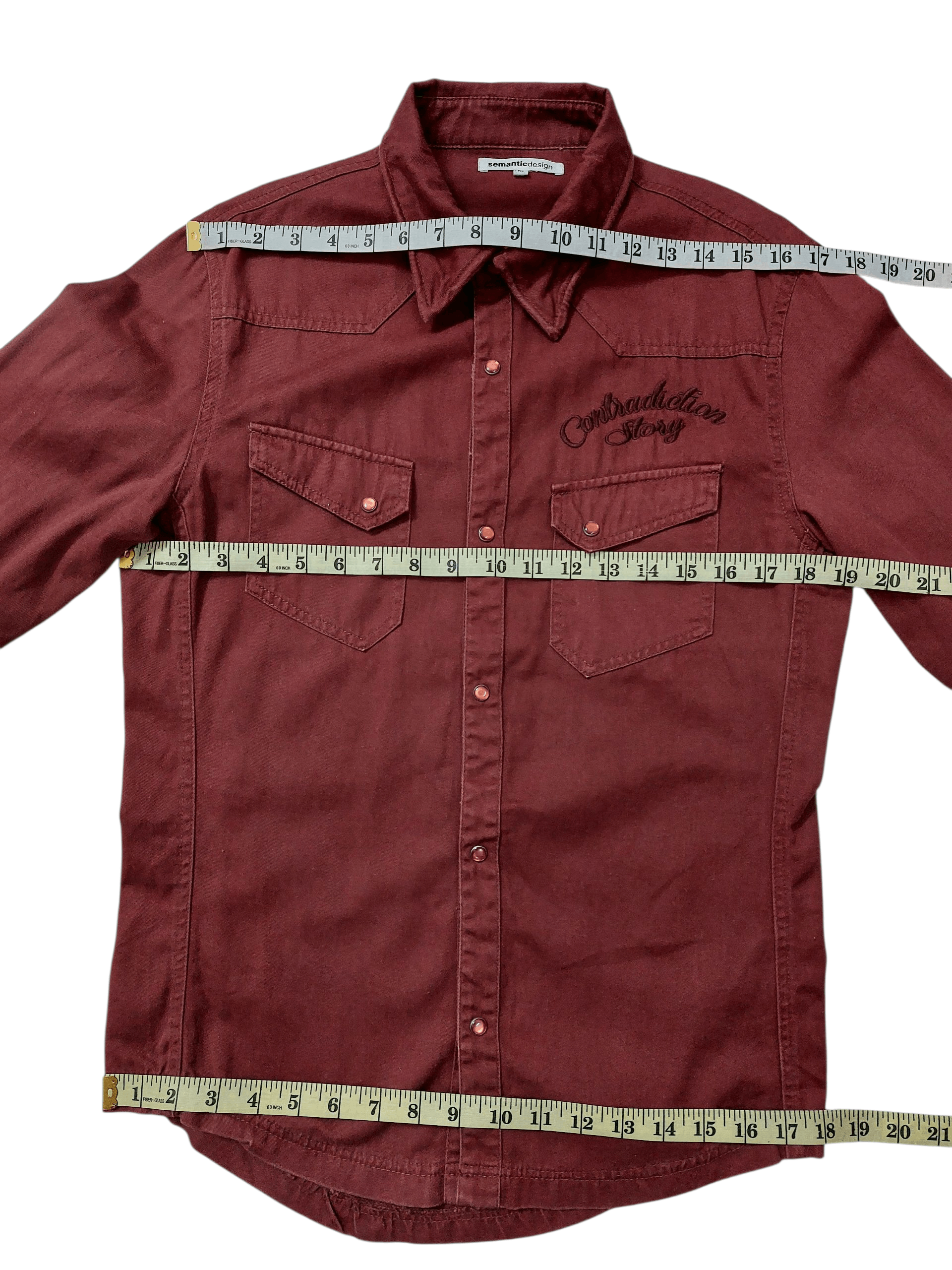 semanticdesign Semanticdesign Tactical Button Ups Nice Design Size US M / EU 48-50 / 2 - 18 Thumbnail
