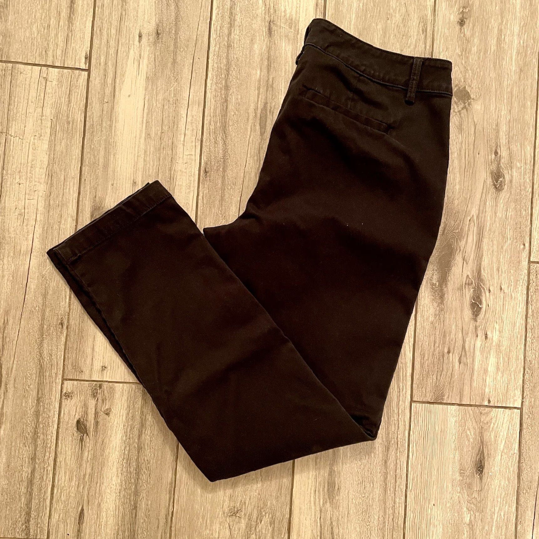Vintage Cabi The Peyton Trouser Size 8 Women’s Black Pants Side tuxedo Stripe 5313 Size 30" / US 8 / IT 44 - 4 Thumbnail