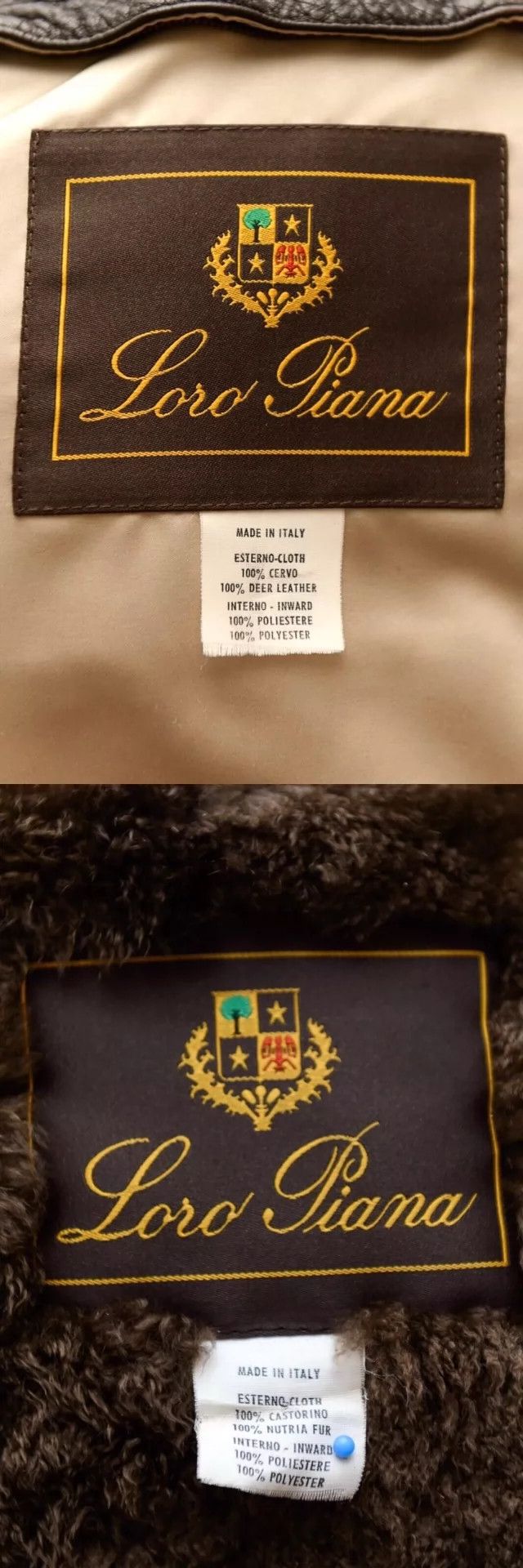 Loro Piana LORO PIANA Mink fur two-piece leather jacket and coat Size US XL / EU 56 / 4 - 9 Thumbnail