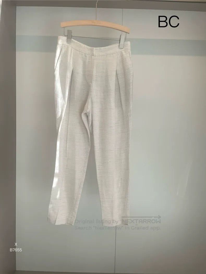Brunello Cucinelli Brunello Cucinelli Beige Trousers Size 26" / US 2 / IT 38 - 1 Thumbnail