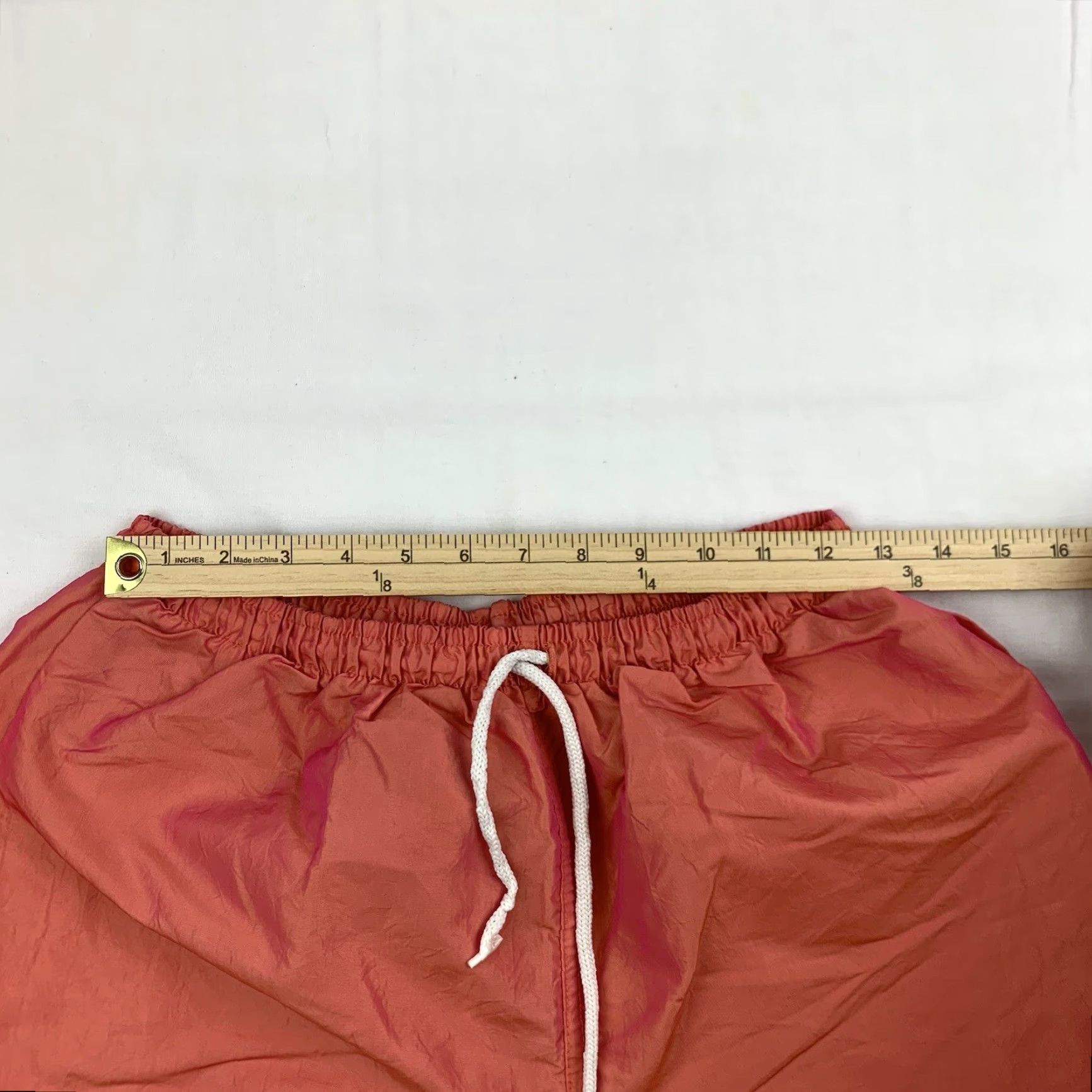 Vintage VINTAGE Xhilaration Shorts Womens Large Orange Pink Reflective Rave 90s Target Size 36" / US 14 / IT 50 - 7 Thumbnail
