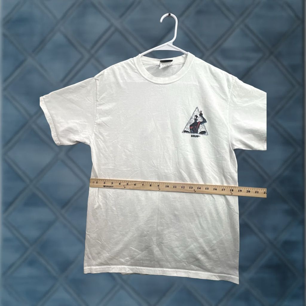 Huf VINTAGE HUF T-Shirt White Graphic Spiderman Miles Morales | Size M | Men | Comics Size US M / EU 48-50 / 2 - 1 Thumbnail