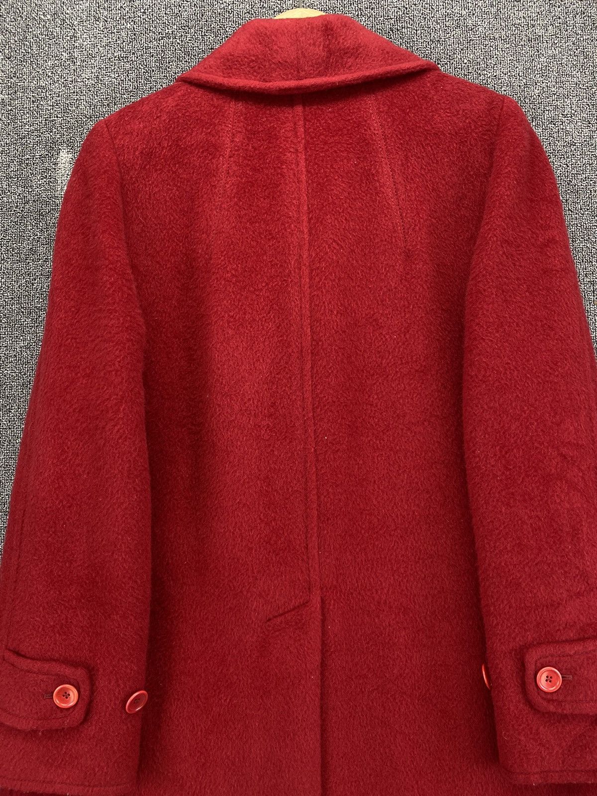 Armani Collezioni Vintage Armani Collezioni Italian Wool Coat Long Jacket Size M / US 6-8 / IT 42-44 - 14 Thumbnail