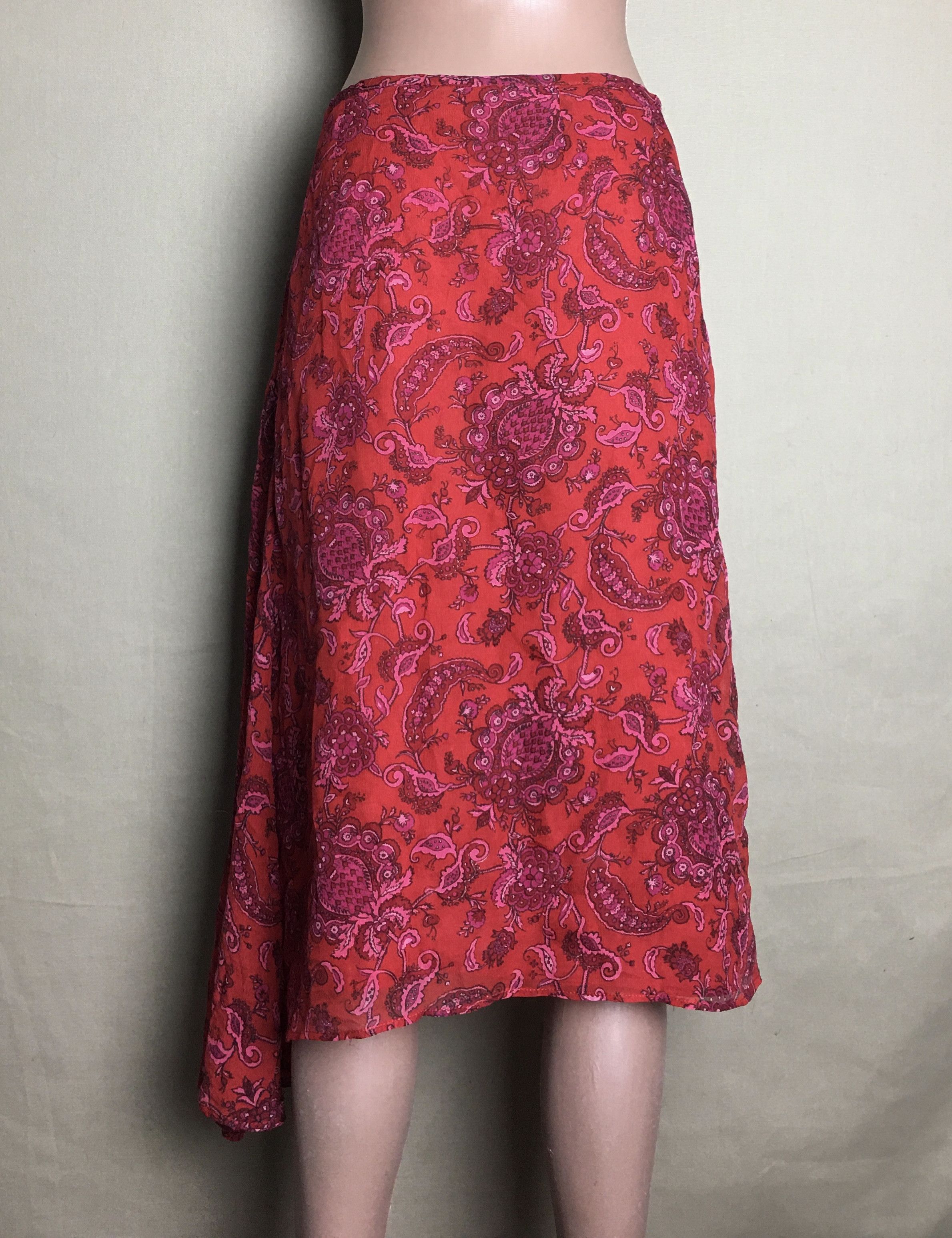 Isabel Marant Isabel Marant Silk Skirt Paisley Print Design Size 2 FR 40 Size 28" / US 6 / IT 42 - 2 Thumbnail