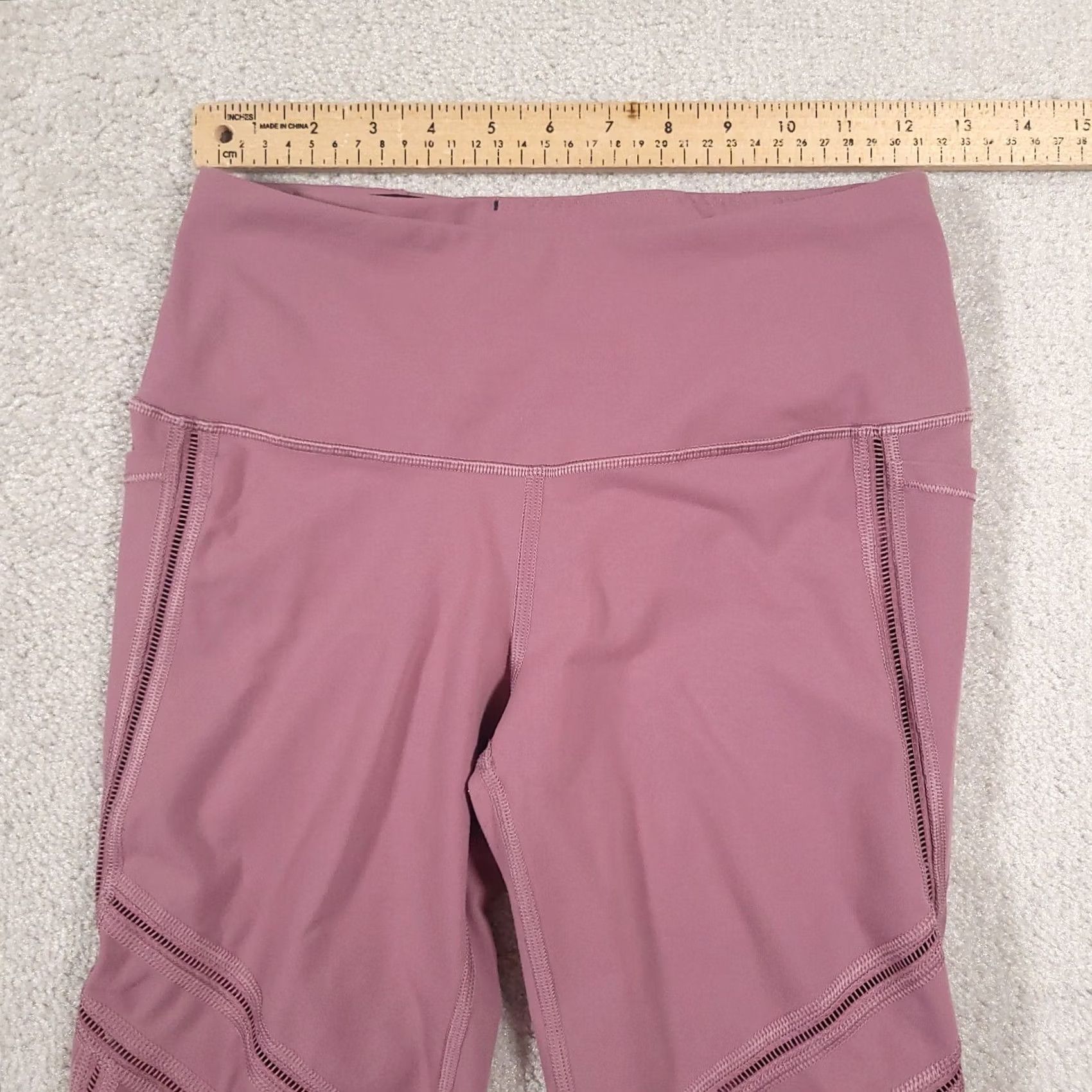 Victoria's Secret Victoria's Secret Sport Leggings Women Small Pink Mauve Knockout Tight Pockets Size 28" / US 6 / IT 42 - 7 Thumbnail
