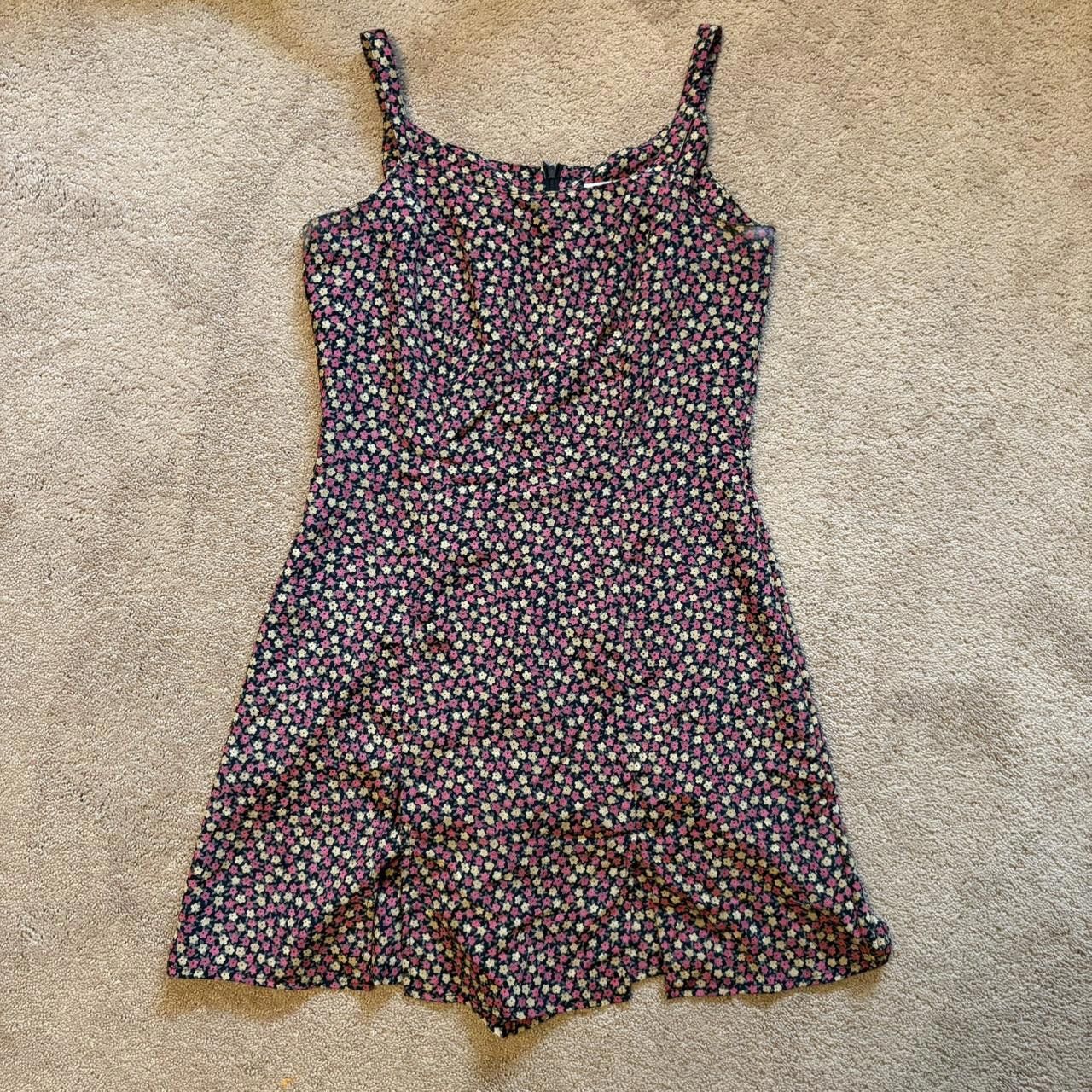 Designer Christopher & Banks Romper Floral Dress Size 30" / US 8 / IT 44 - 1 Thumbnail
