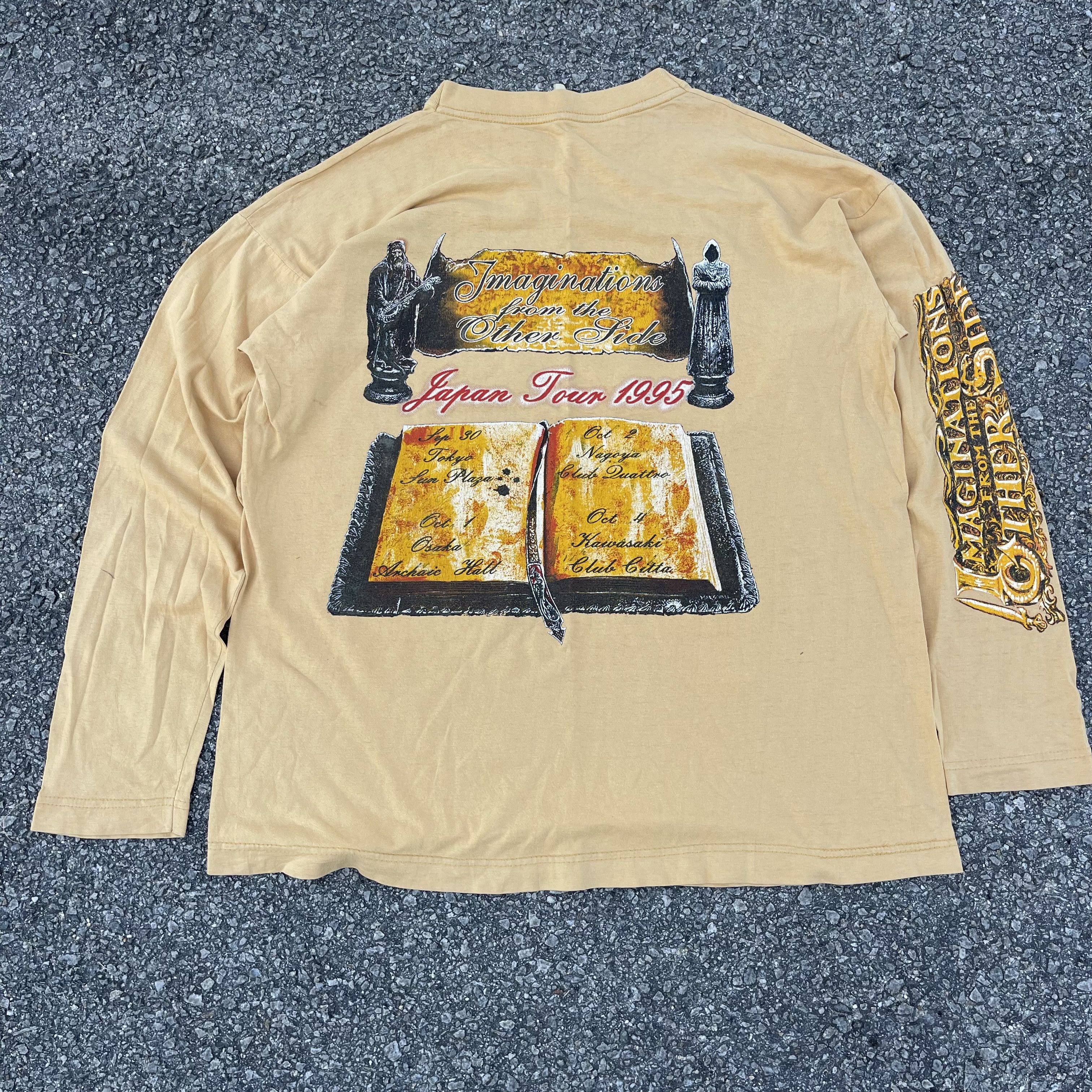 Band Tees × Vintage Vintage 90 Blind Guardians Long Sleeve Japan Tour Size US L / EU 52-54 / 3 - 8 Thumbnail