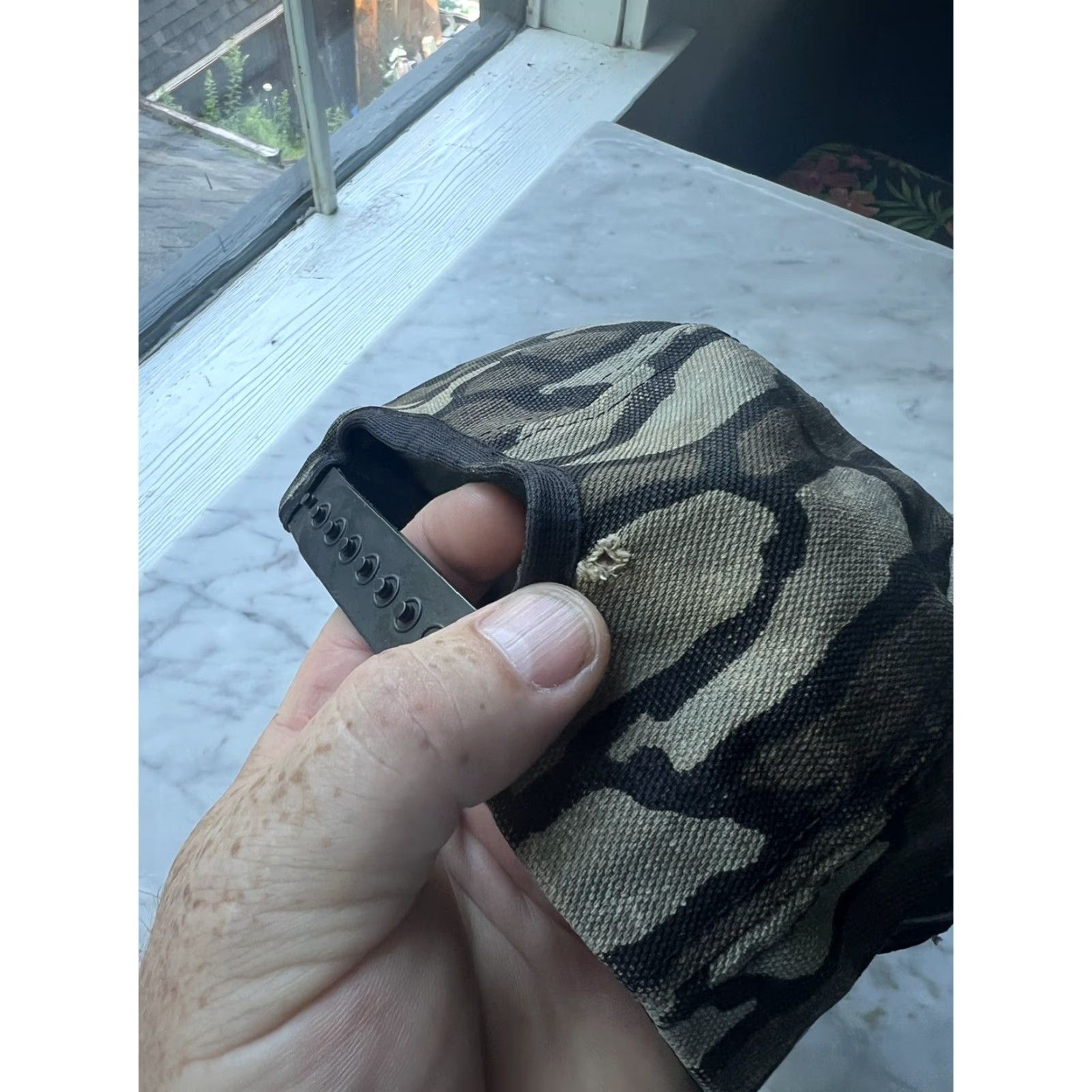 Vintage Vtg Whitetails Unlimited Cap Hat Baseball Camouflage Buck Deer Hunting Adjustable Unisex Adults Cotton Polyester Canvas Realtree Distressed Size ONE SIZE - 6 Thumbnail