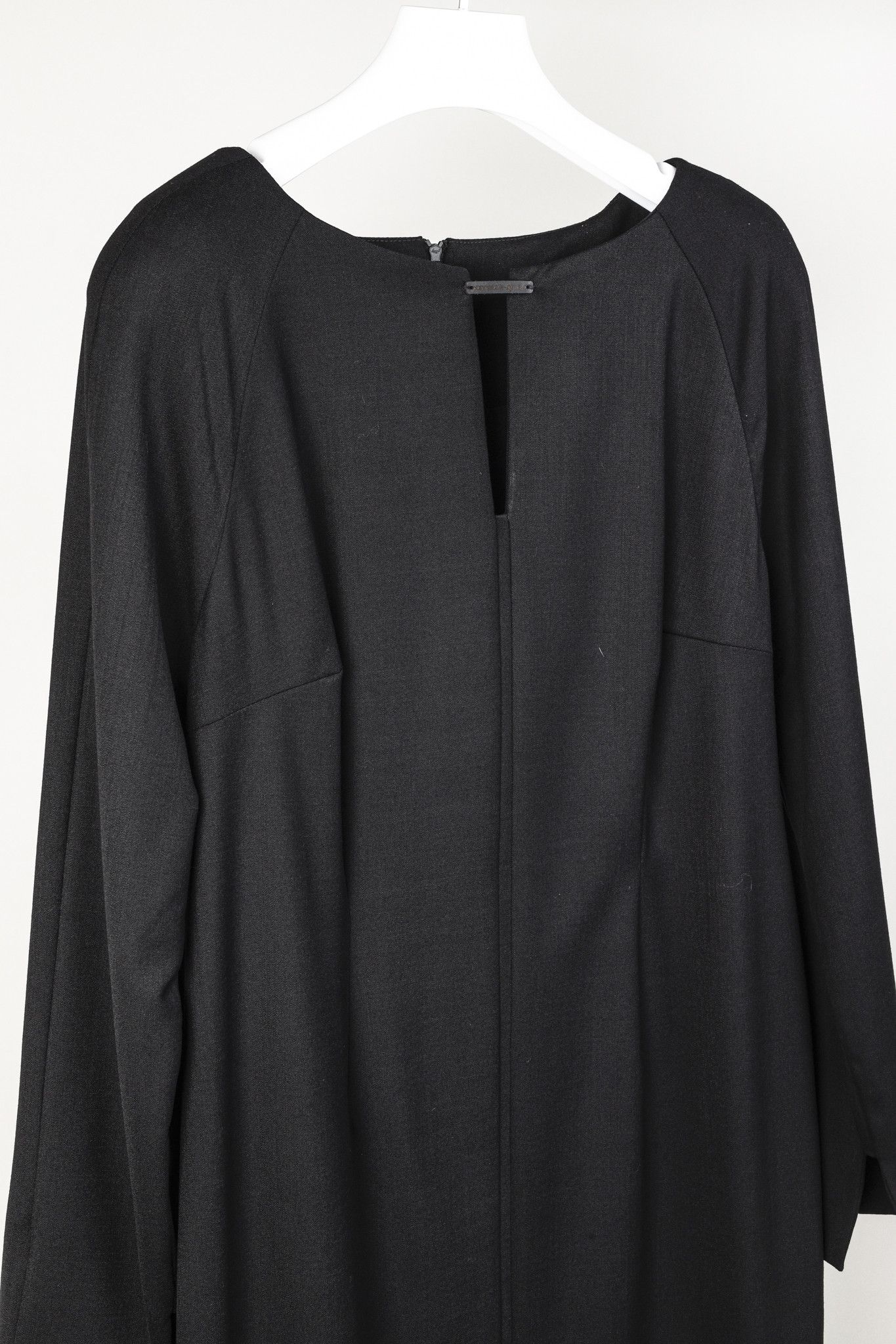 Annette Gortz Annette Gortz Calla Black Long Sleeve Shift Dress Size XL / US 12-14 / IT 48-50 - 3 Thumbnail