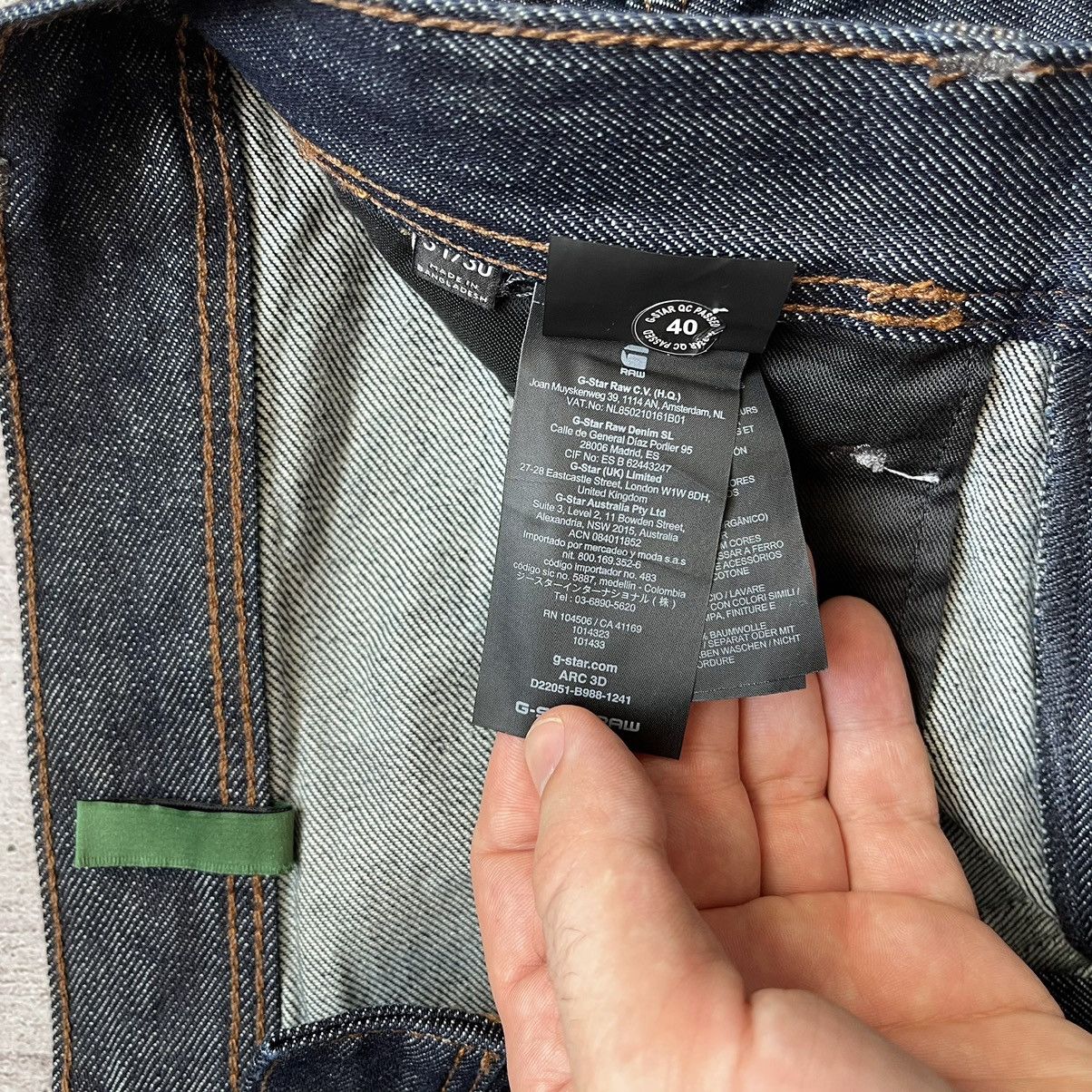 G-Star Gstar raw ARC 3D new jeans Size US 31 - 9 Thumbnail