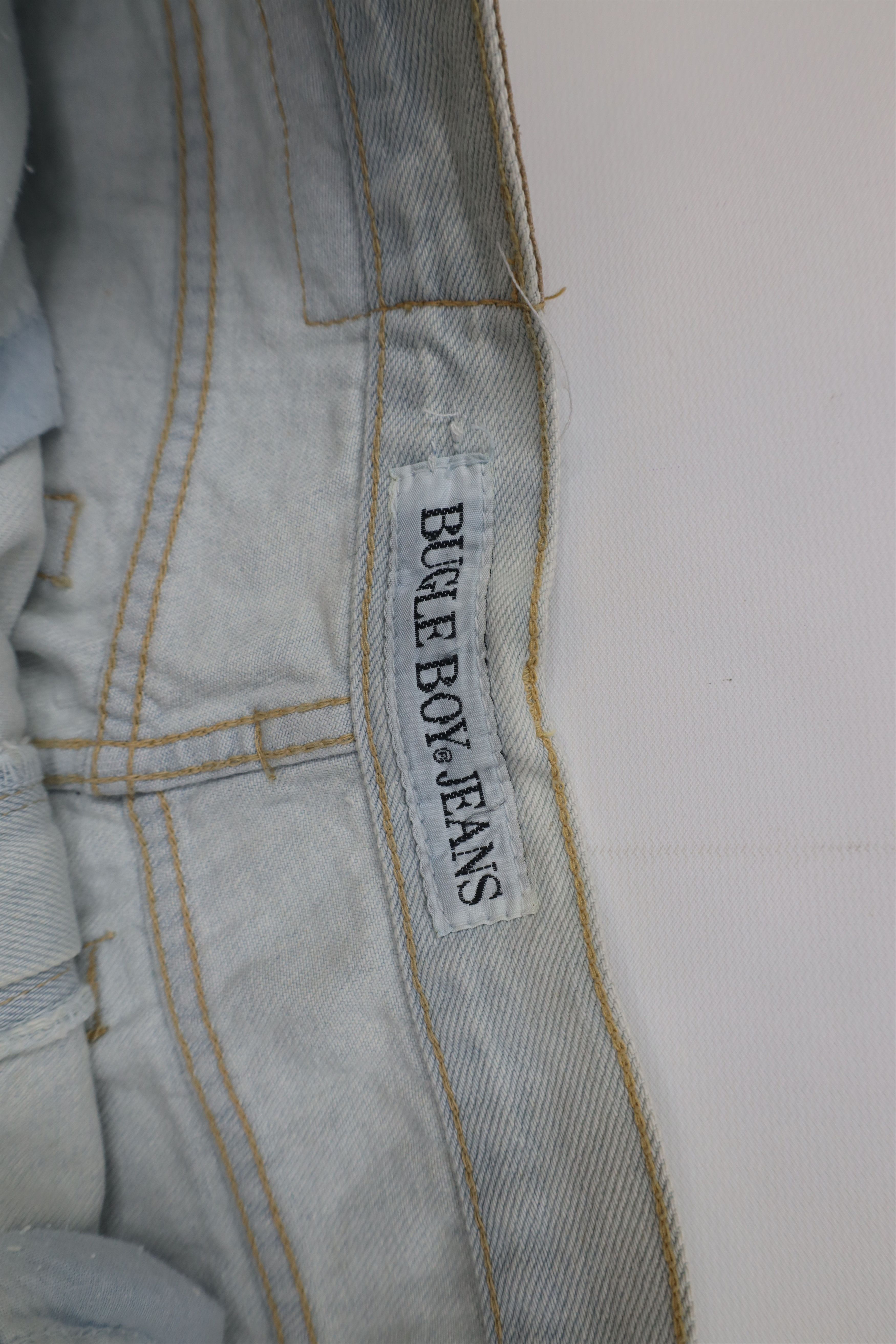 Vintage Vintage 90s Streetwear Baggy Relaxed Fit Denim Jean Shorts Size US 34 / EU 50 - 8 Thumbnail
