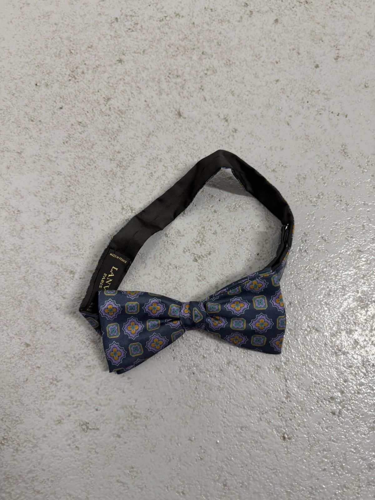 Lanvin Vintage Lanvin Silk Bow Tie Size ONE SIZE - 1 Thumbnail