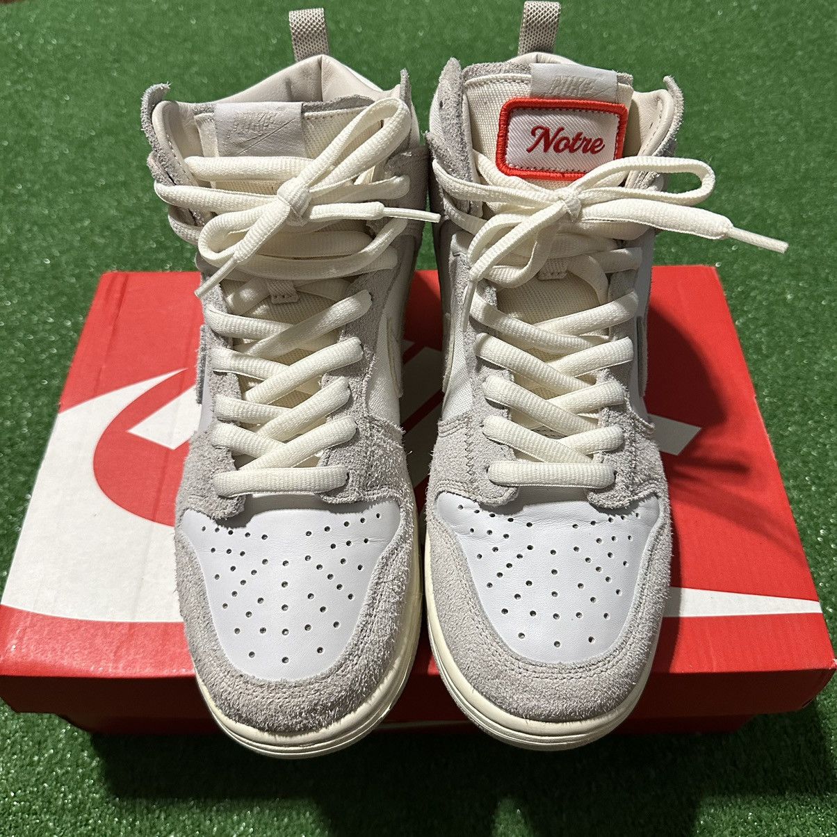 Nike Nike dunk high Notre light orewood brown Size US 10 / EU 43 - 4 Thumbnail