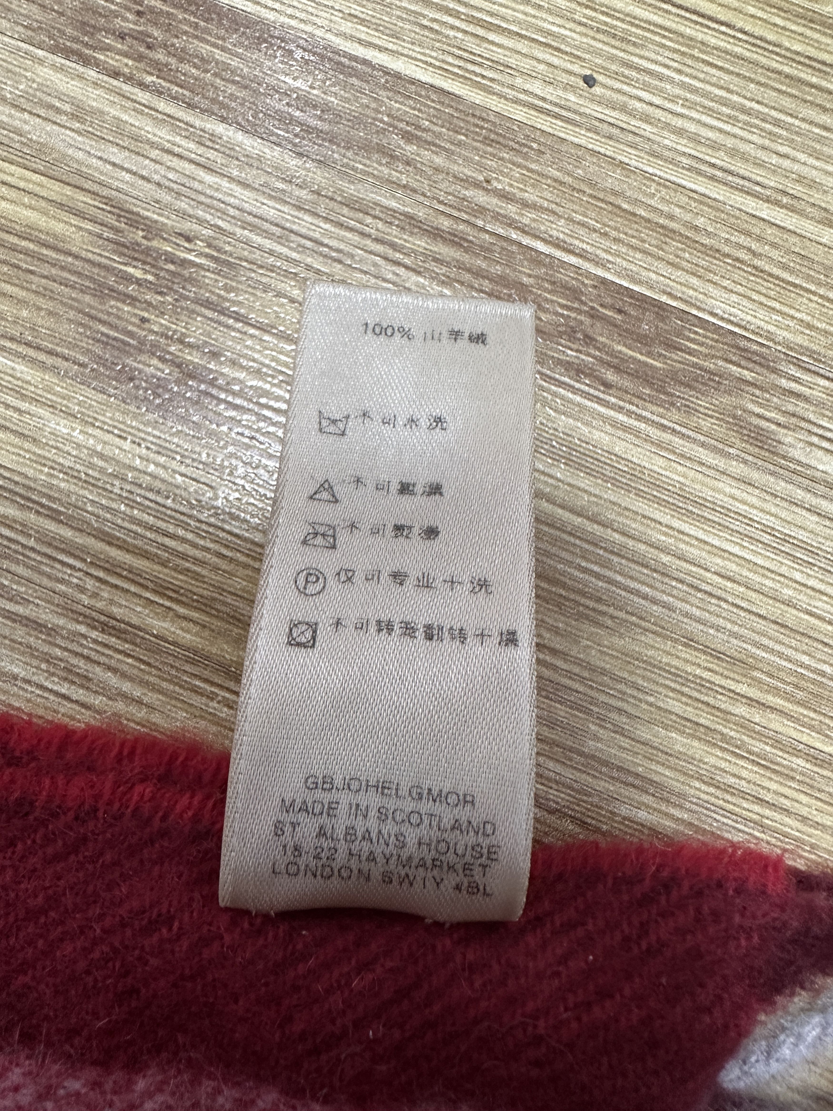 Burberry Burberry 100$ Cashmere Size ONE SIZE - 5 Thumbnail