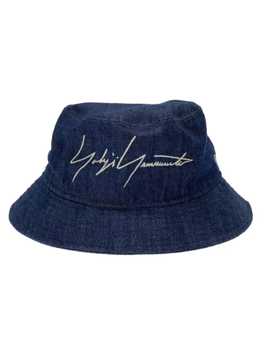 Yohji Yamamoto デニム バケットハット Yohji Yamamoto Embroidered Logo Denim Bucket Hat | Grailed