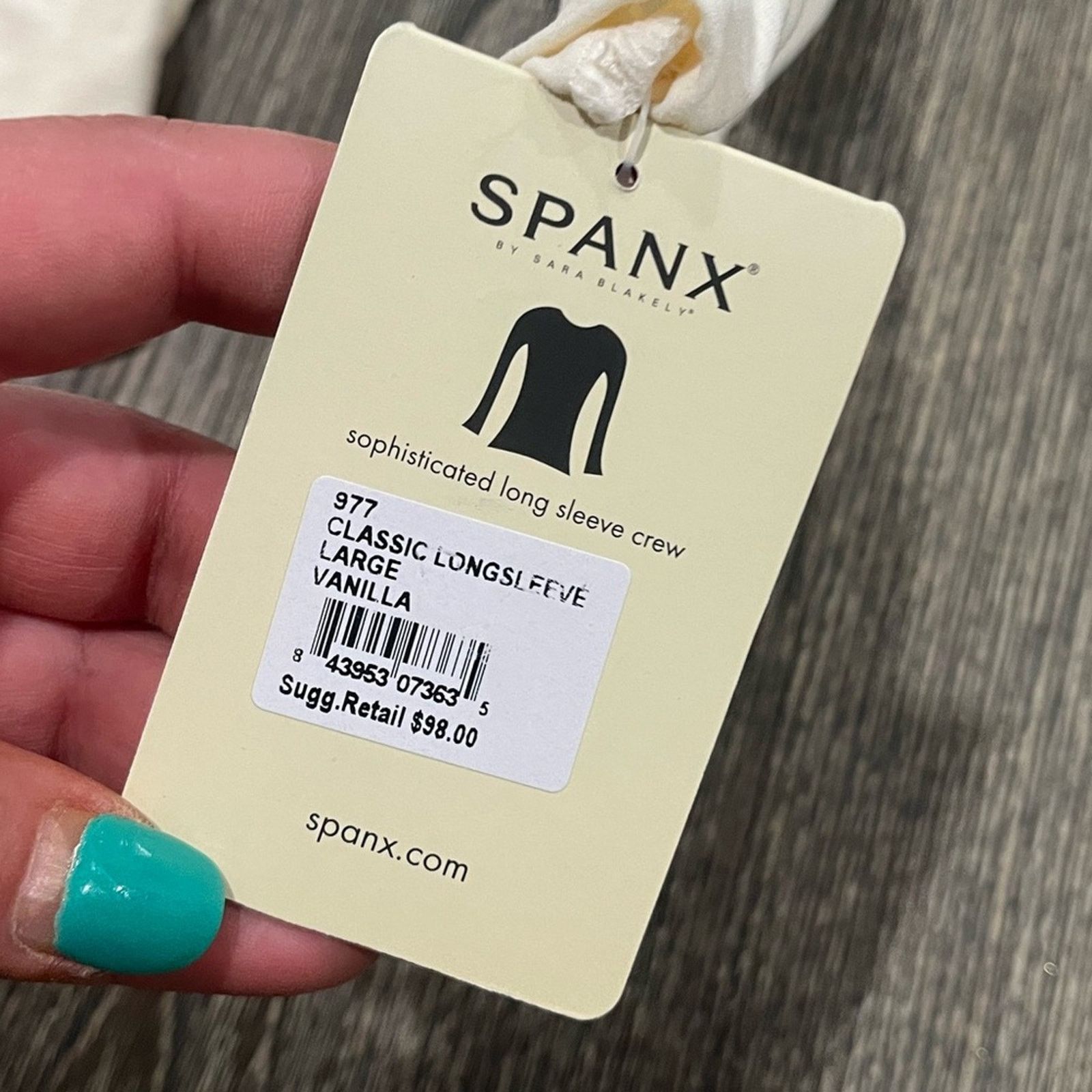 Spanx NWT Spanx On Top and In Control Top Crew Neck White L Size L / US 10 / IT 46 - 3 Thumbnail