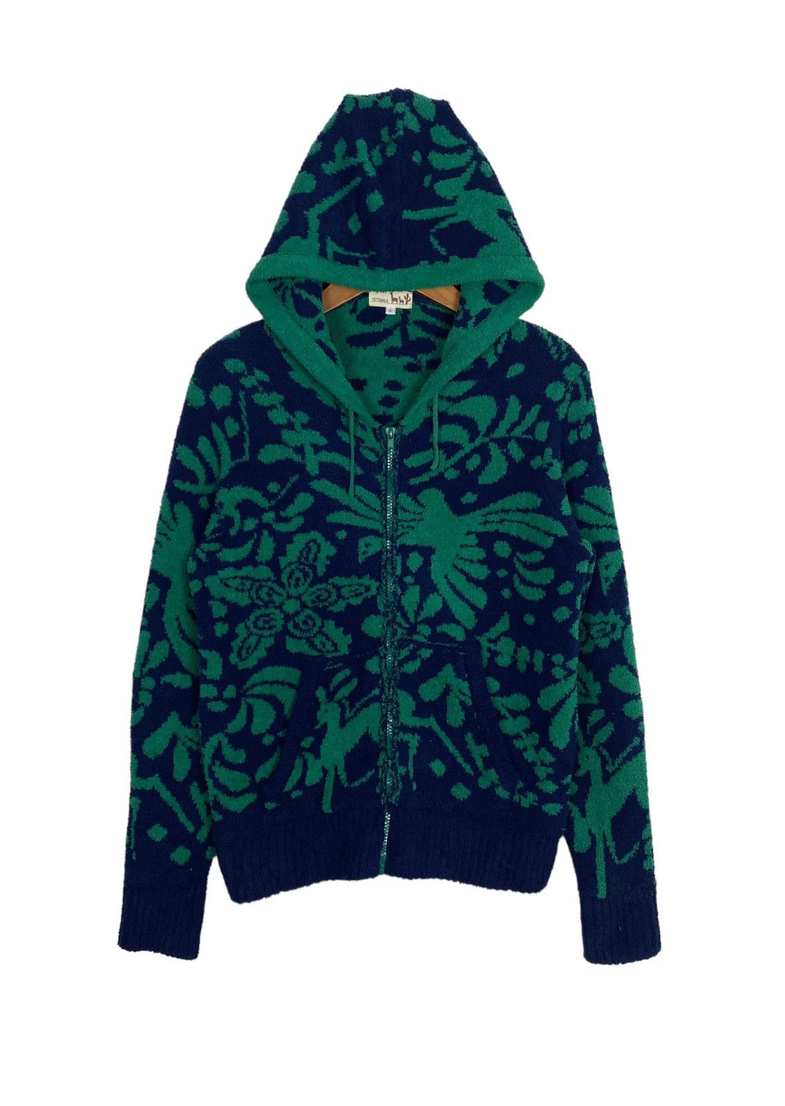 Japanese Brand Rare‼️ Titicaca Full Print Fleece Hoodie Size M / US 6-8 / IT 42-44 - 1 Thumbnail