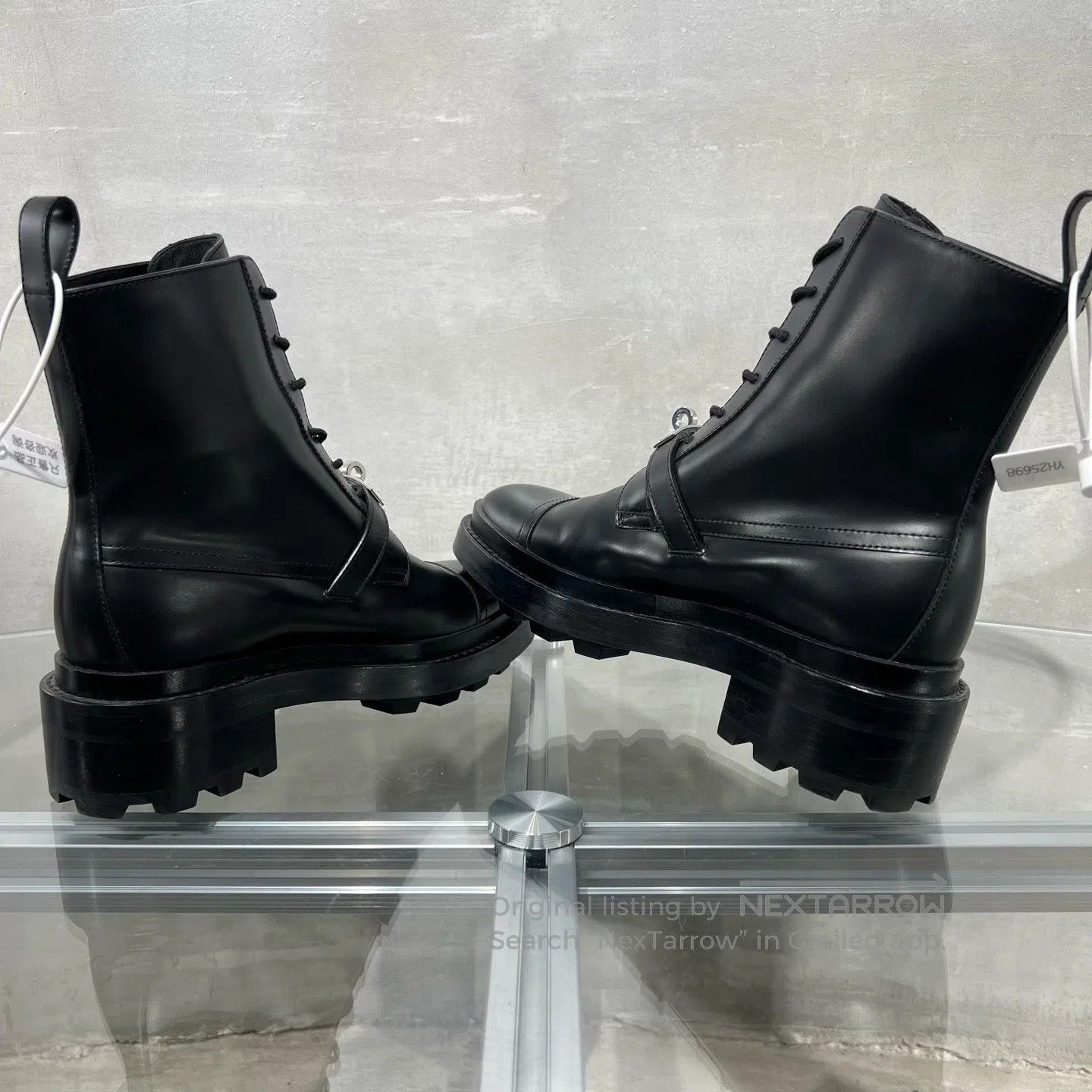 Hermes Hermes Kelly in black Martin boots Size US 5.5 / IT 35.5 - 5 Thumbnail
