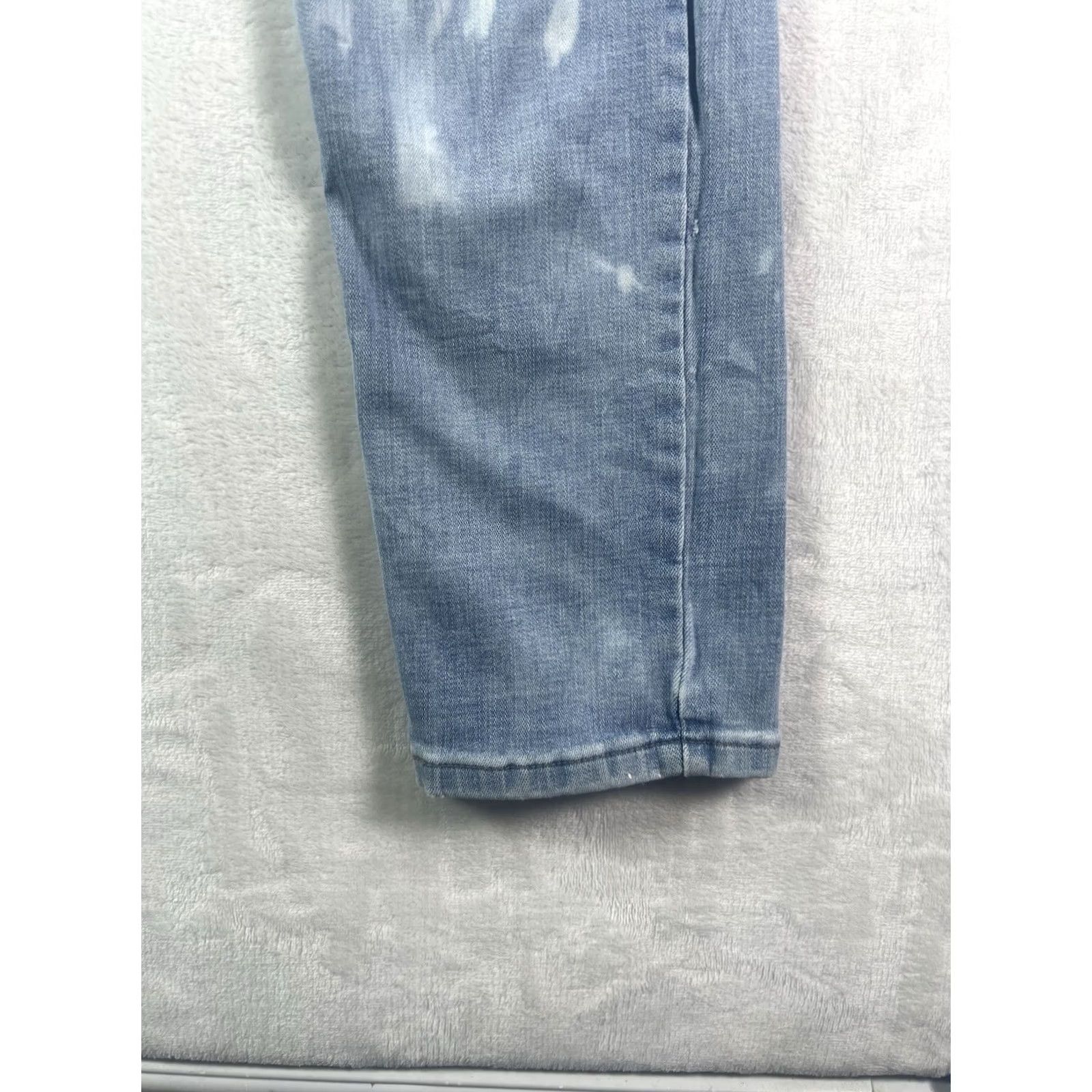 Levi's Levi’s Women’s 524 Skinny Jeans Light Denim Size 32x32 Blue Denim Cotton Blend Jeans Size 24" / US 00 / IT 34 - 4 Thumbnail