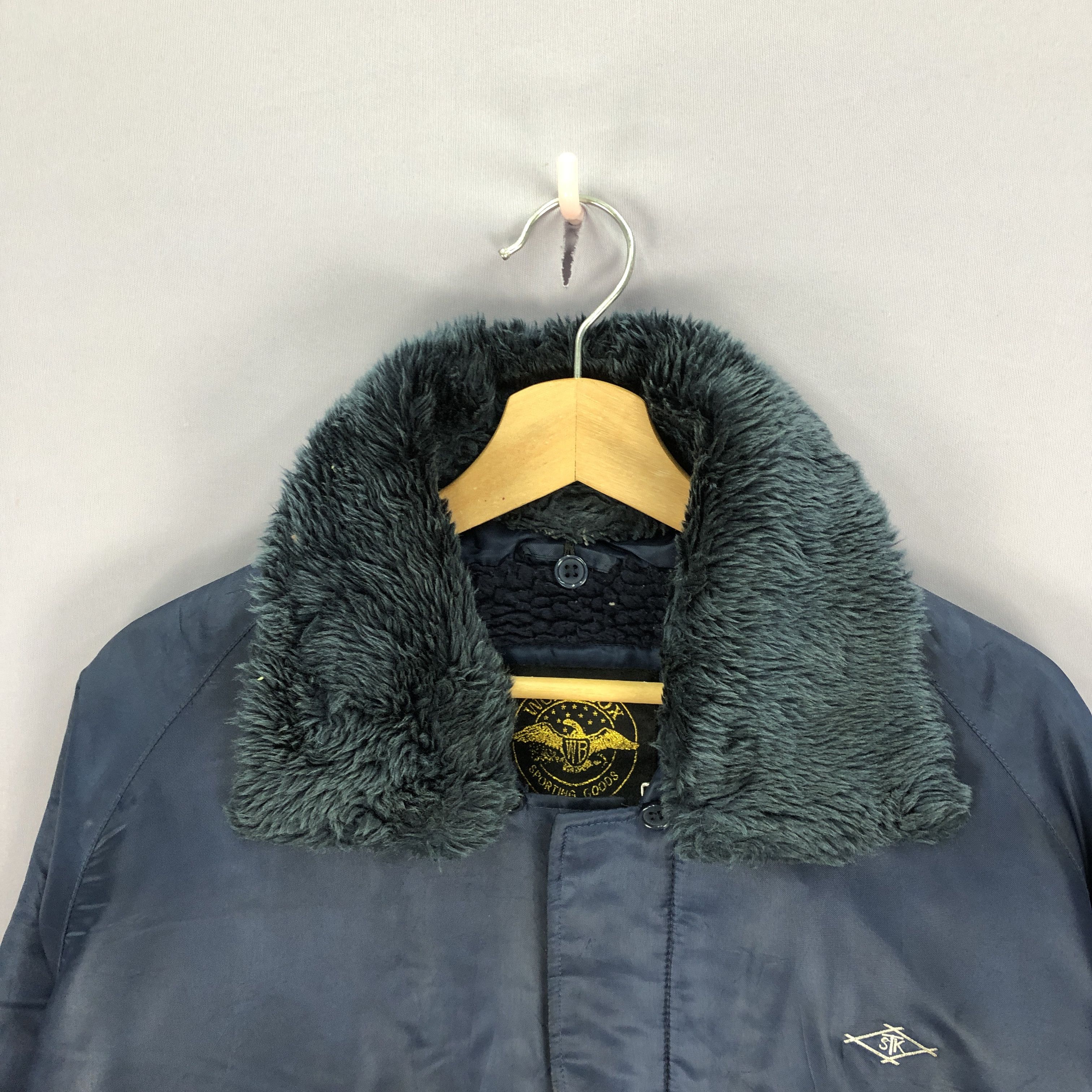 If Six Was Nine × Vintage Vintage Workbox Sporting Goods Jackets Sherpa Lining Size US L / EU 52-54 / 3 - 6 Thumbnail