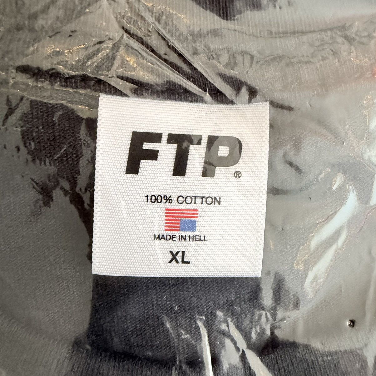 Fuck The Population FTP billboard black tee Size US XL / EU 56 / 4 - 5 Thumbnail