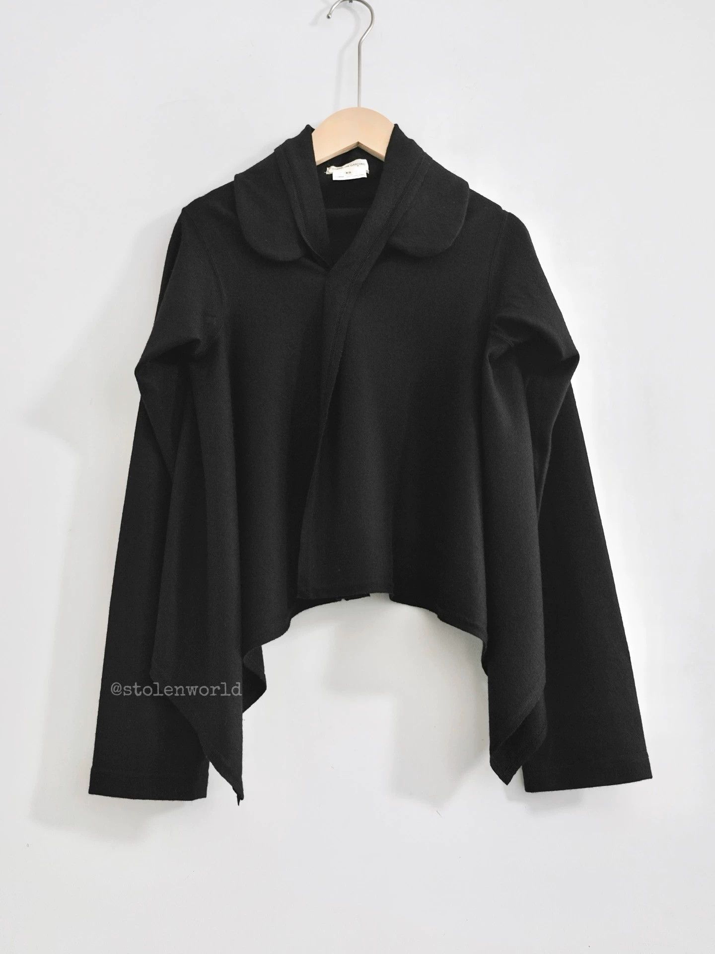 Comme des Garcons Comme des Garçons Main Line 2009 AW Irregular Wool Top Size XS / US 0-2 / IT 36-38 - 1 Thumbnail