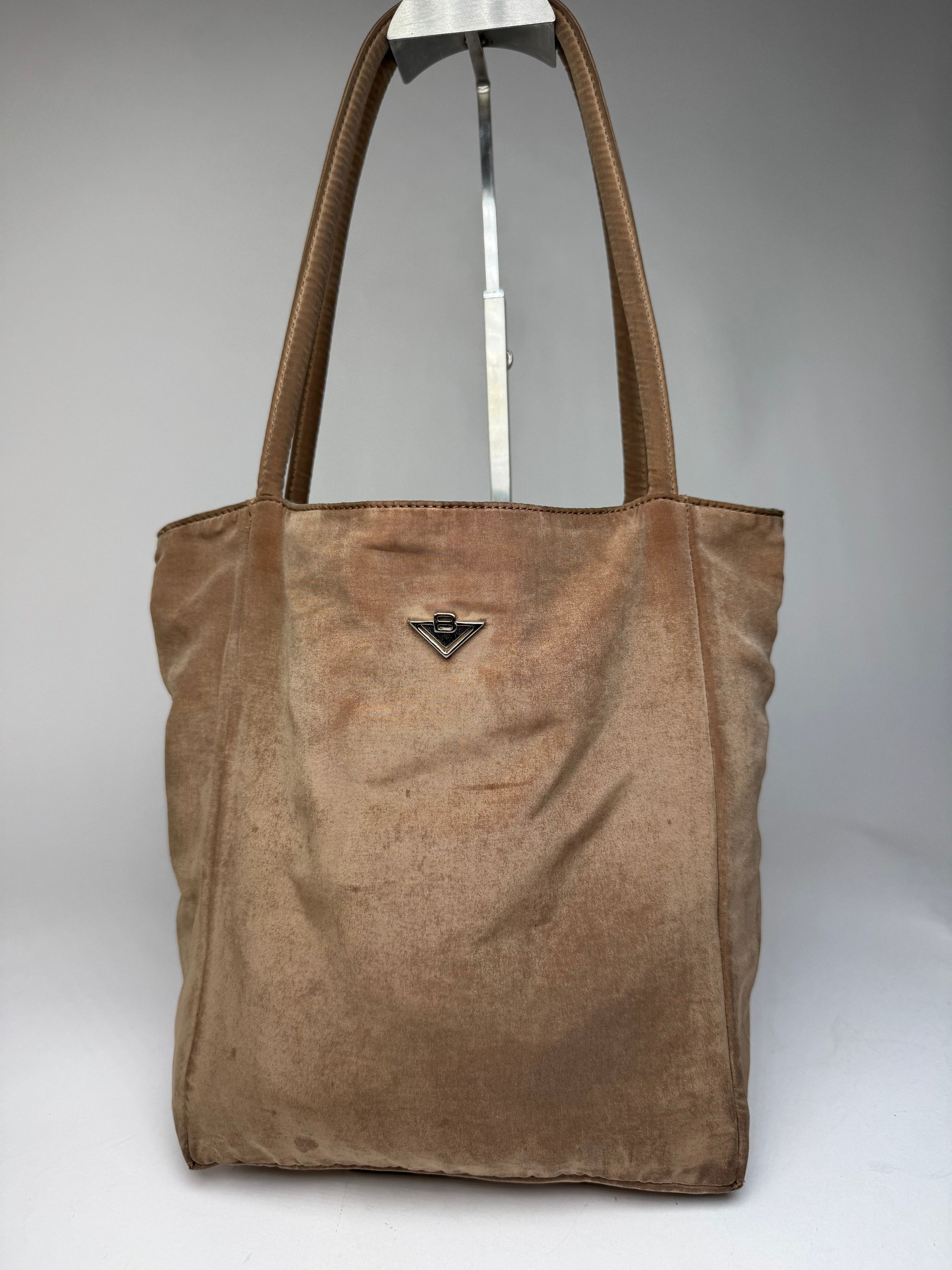 Bottega Veneta Vintage Reversible Canvas Polyester Shopper Brown / Leopard Size ONE SIZE - 1 Thumbnail