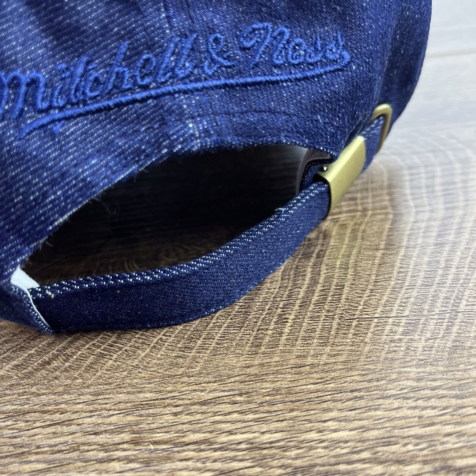 Mitchell & Ness Cleveland Cavaliers NBA Hat Mitchell & Ness Blue Hat Adjusta Size ONE SIZE - 10 Thumbnail