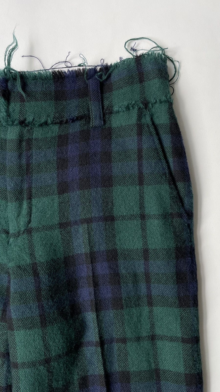 Comme des Garcons A/W 04 Tartan Check Wool Trousers Size 28" / US 6 / IT 42 - 4 Thumbnail