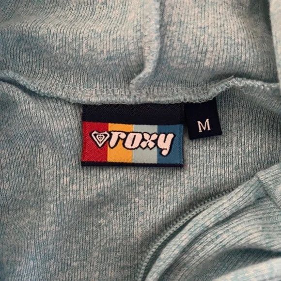 Other Roxy Heathered Sky Blue Zip Up Hoodie size Medium Size M / US 6-8 / IT 42-44 - 6 Thumbnail
