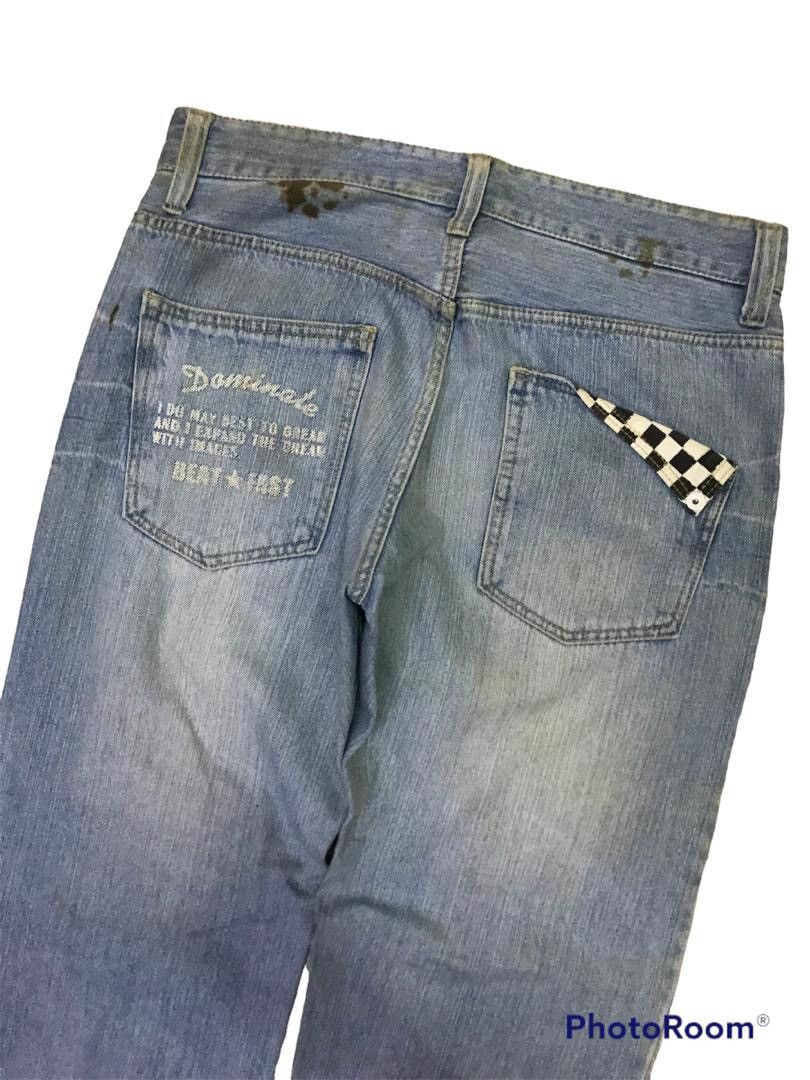 Japanese Brand × Vintage 💥FinalDrop⏰Japanese Brand Distressed Patchwork Daminate Size US 32 / EU 48 - 4 Thumbnail
