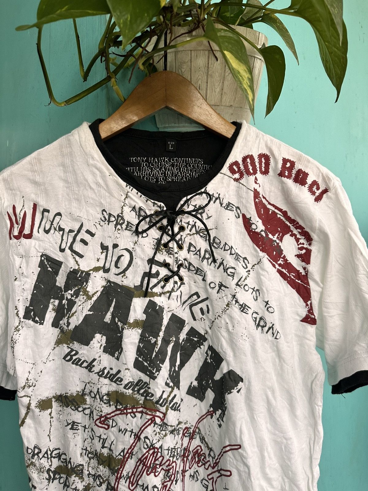 If Six Was Nine × Le Grande Bleu (L.G.B.) × Tony Hawk Vintage Tony Hawk Ifsixwasnine style Size US L / EU 52-54 / 3 - 4 Thumbnail
