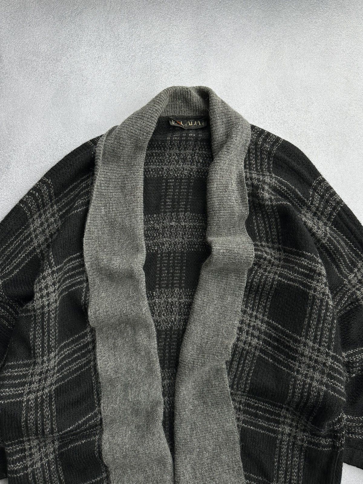 Escada × Vintage VTG Escada by Margaretha Let W-Germany Wool Cardigan Sweater Size L / US 10 / IT 46 - 4 Thumbnail