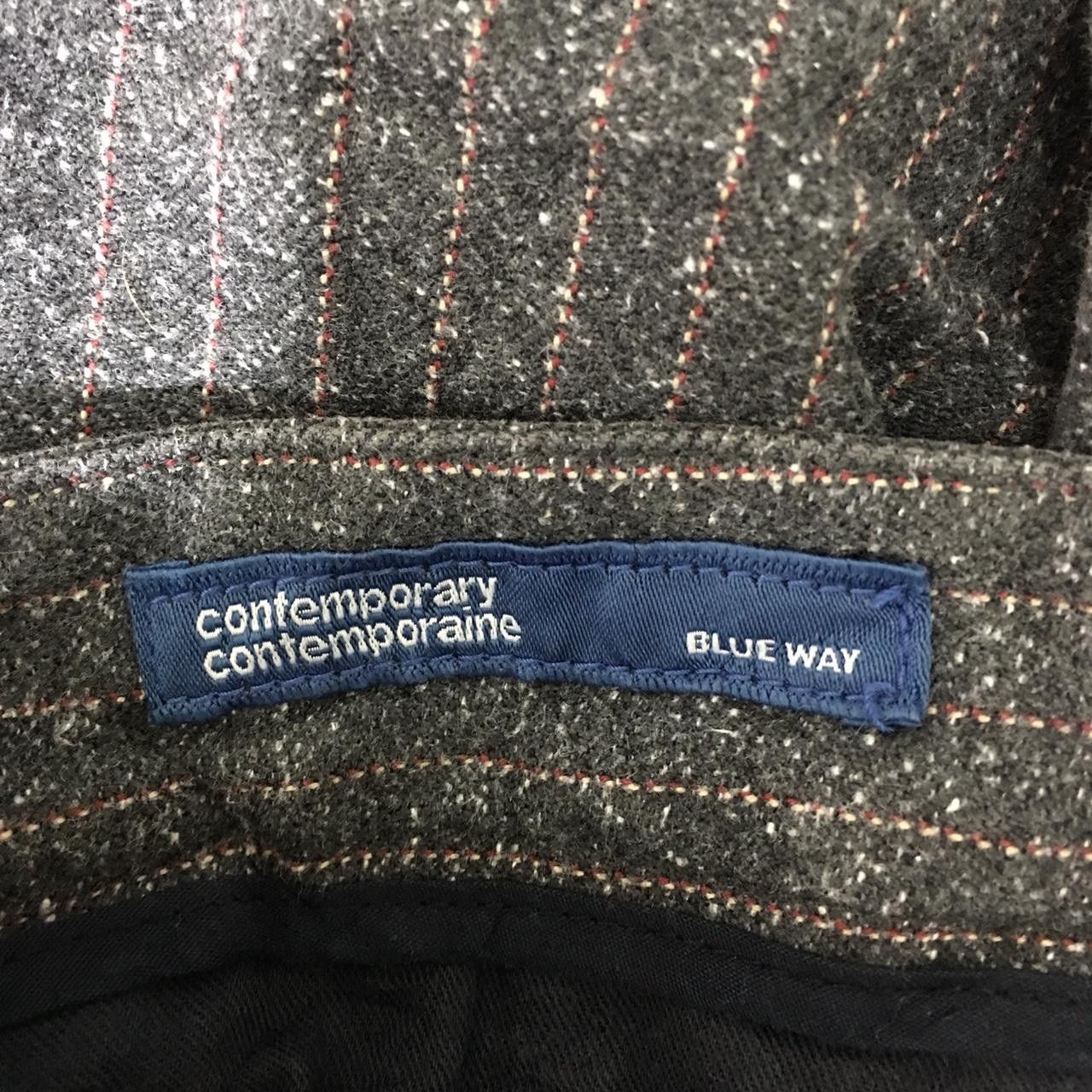 Vintage Vtg 90’ BLUE WAY JAPAN Contemporary Pant Trouser Slack Size 34" / US 12 / IT 48 - 3 Thumbnail